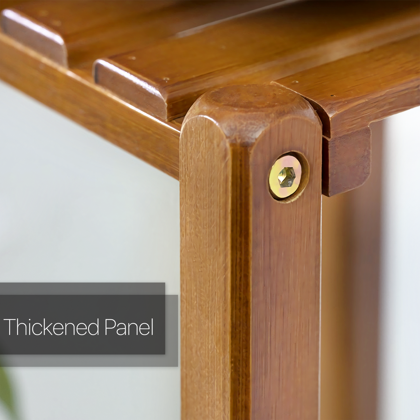 Bamboo 2 Tier Plant Stand - Brown