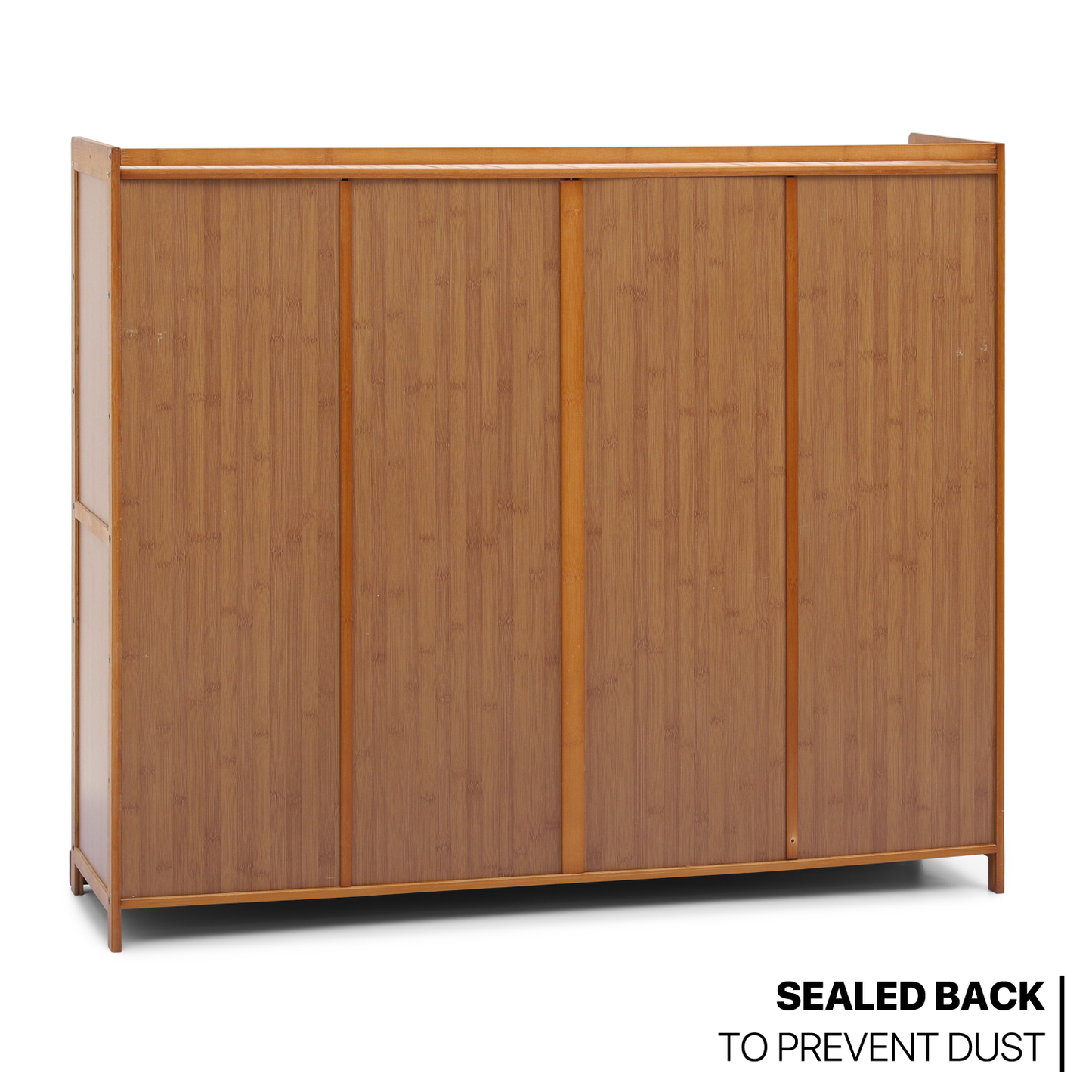 Shoe Storage - 7 Tiers 4 door - Brown