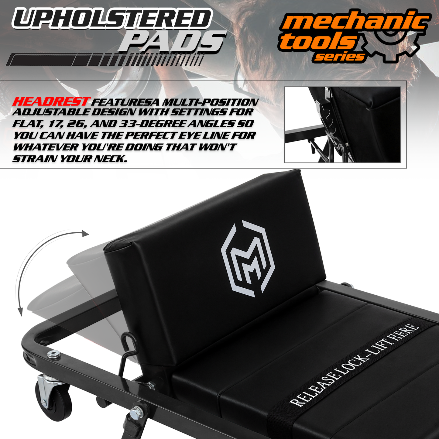 Creeper/Seat - Foldable - 47 in. L 16 in. W 4 in. H