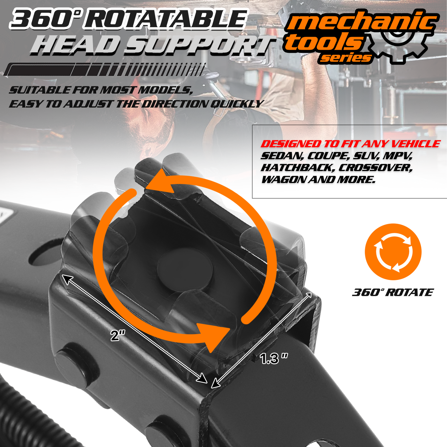 M-AUTO 2 Ton Scissor Jack