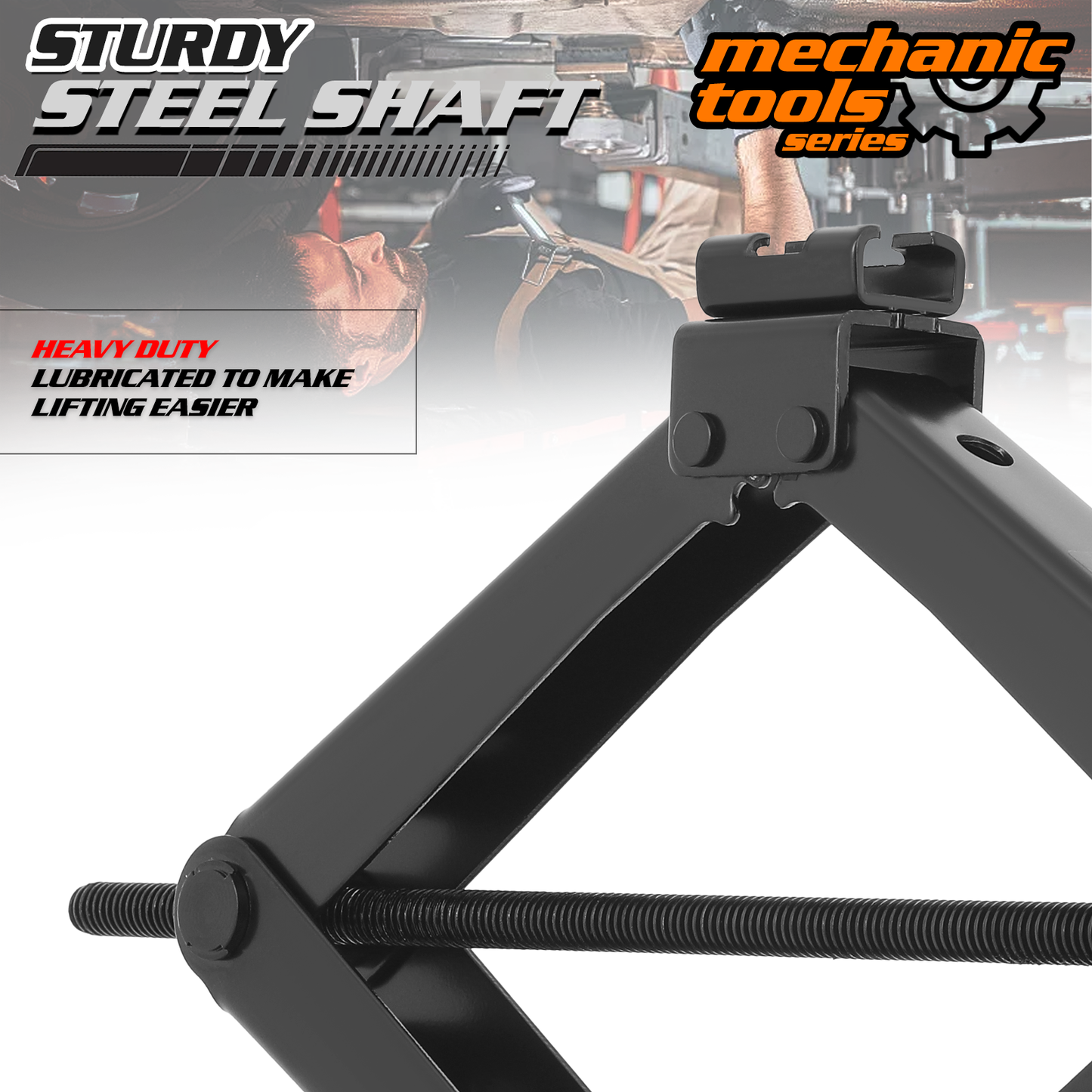 M-AUTO 2 Ton Scissor Jack