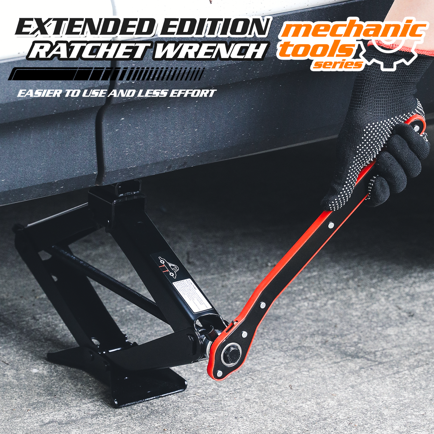 M-AUTO 2 Ton Scissor Jack