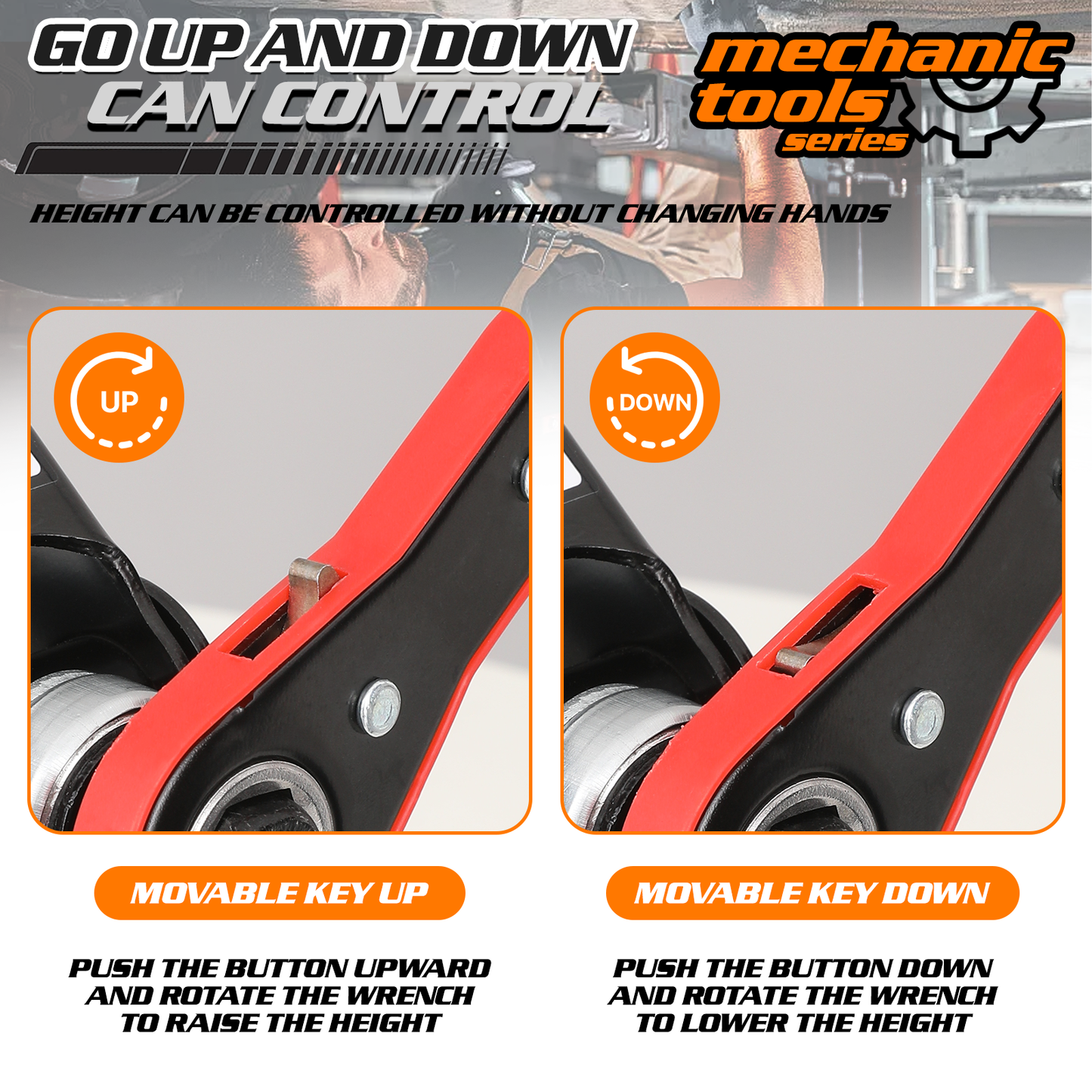 M-AUTO 2 Ton Scissor Jack