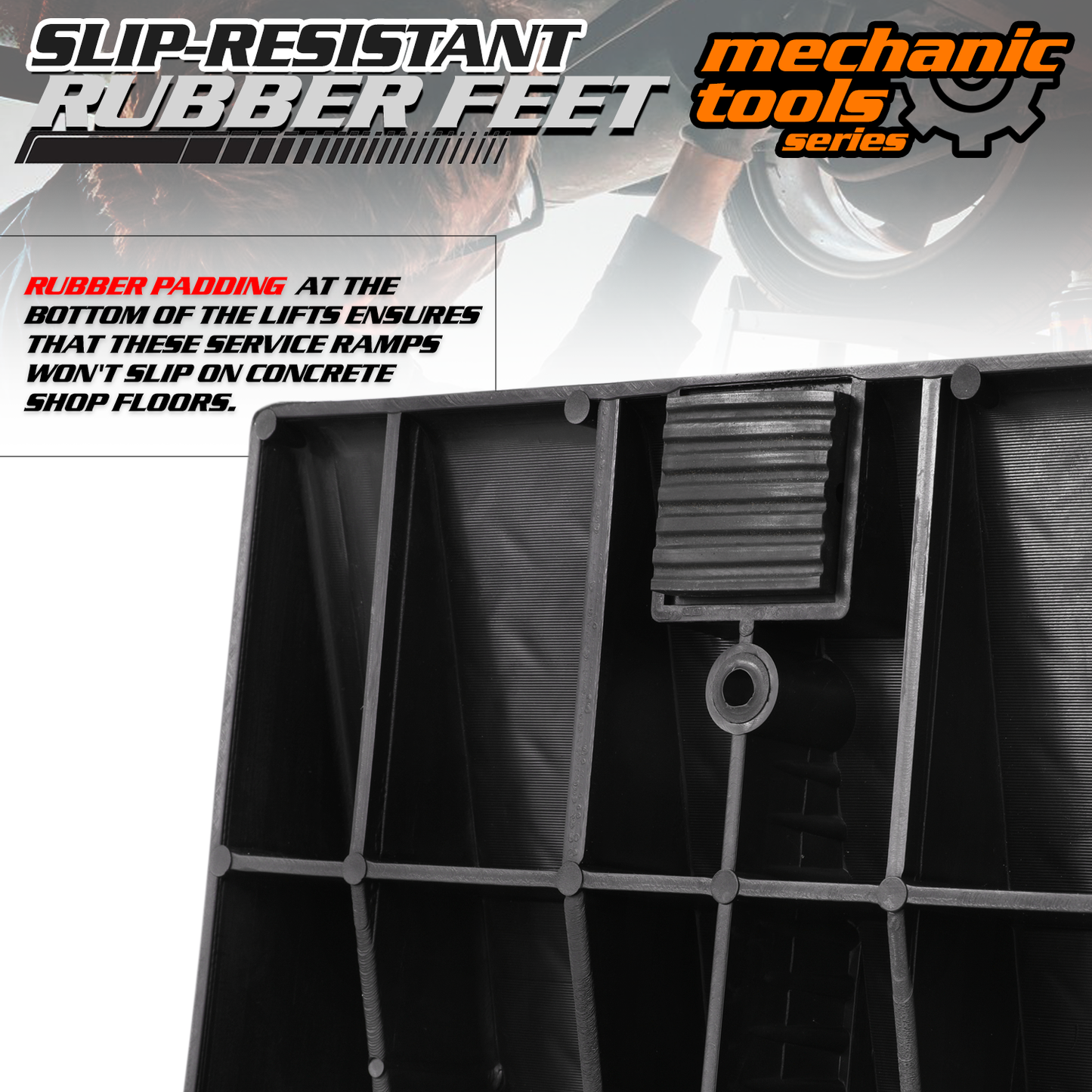 M-AUTO 2.5 Ton 7'' Height Vehicle Ramp