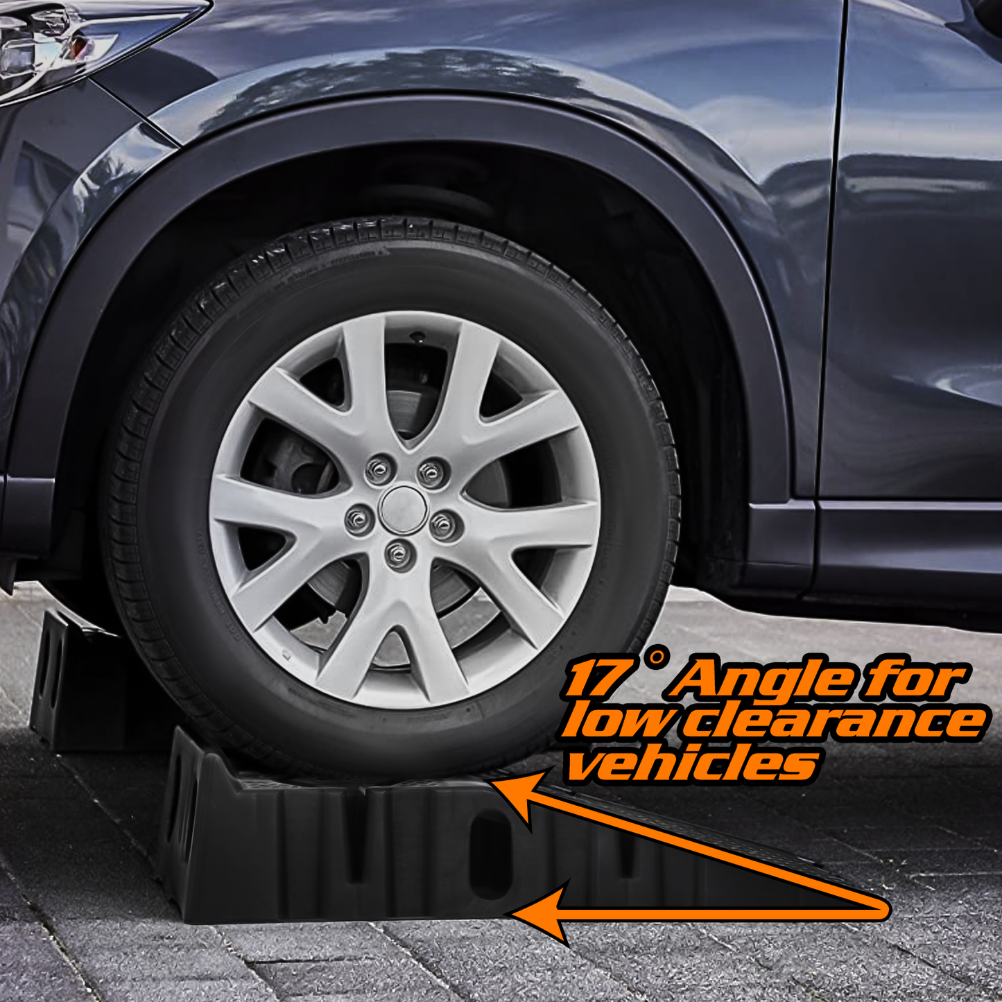 M-AUTO 2.5 Ton 7'' Height Vehicle Ramp