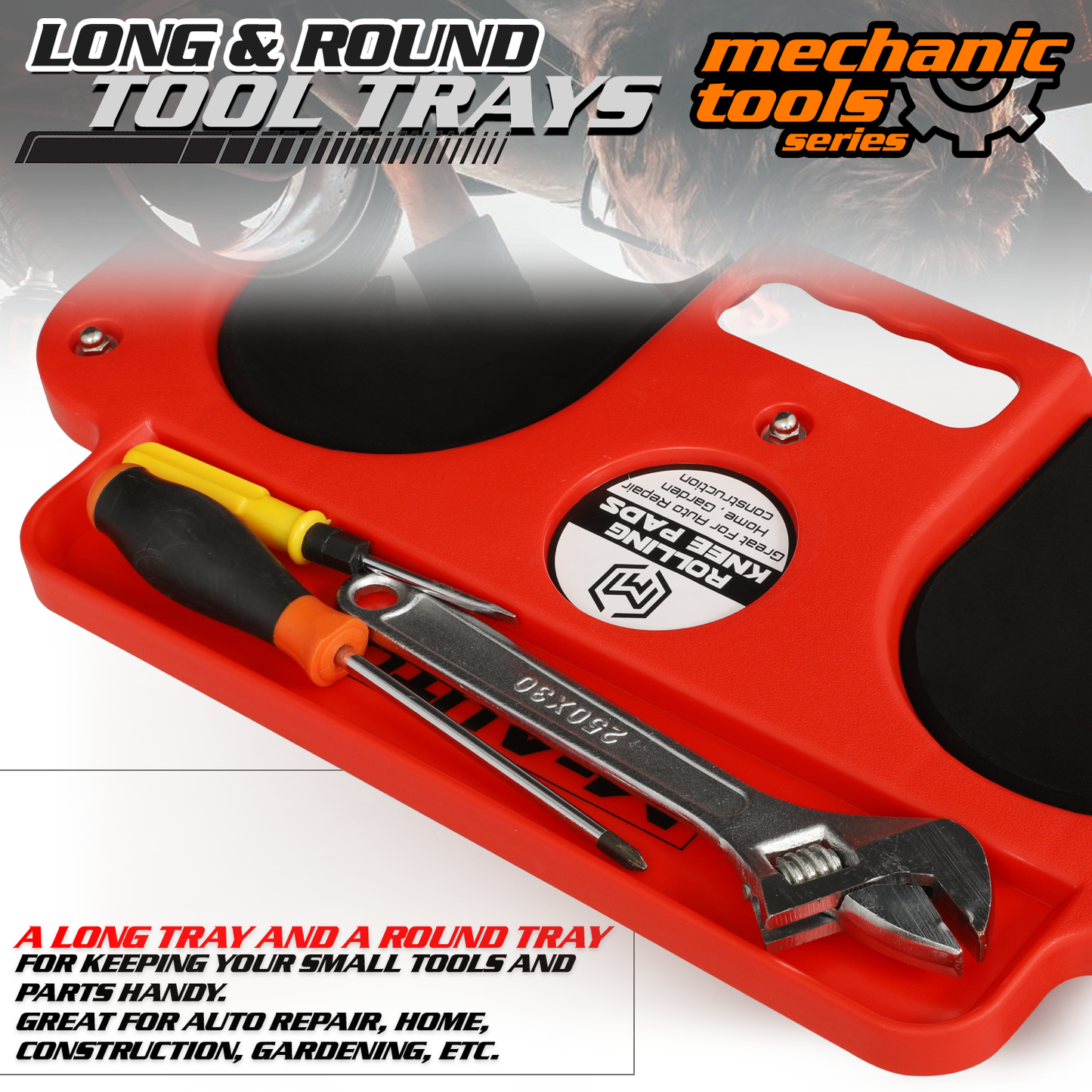 Rolling Knee Pads Repair Creeper