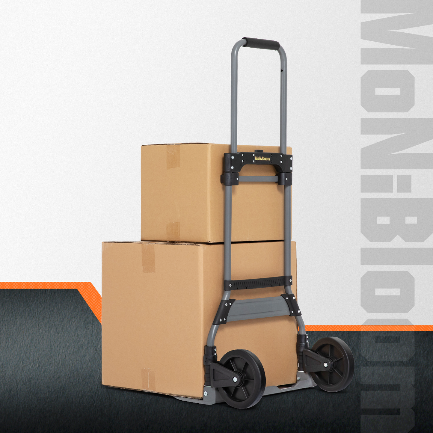 Folding Hand Truck - Black/Grey
