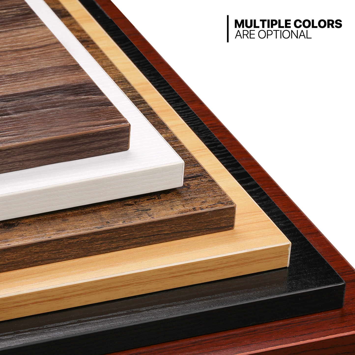 Tiger Stripes Wood Computer Desk (Various sizes) - with Storage Bag