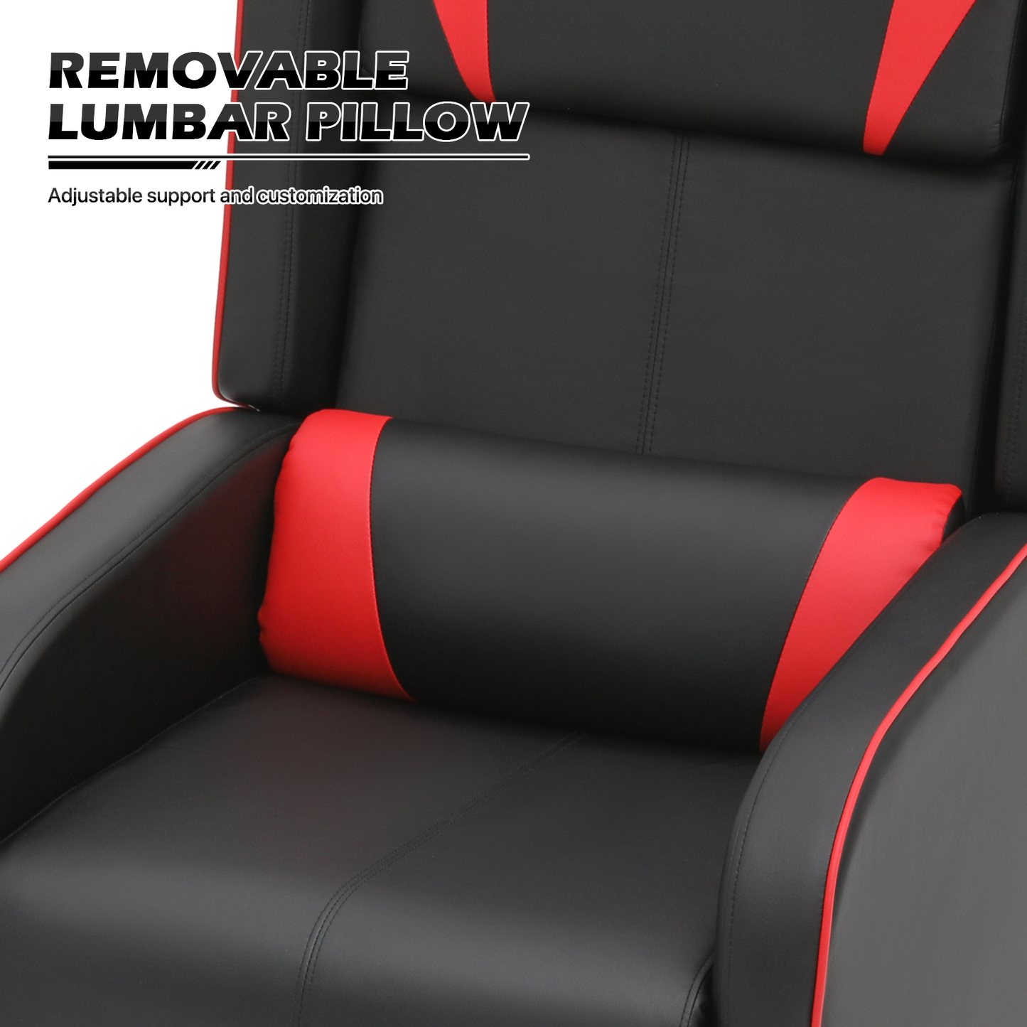 Massage Single Sofa - Reclinable Gaming Chair - PU Leather Seat