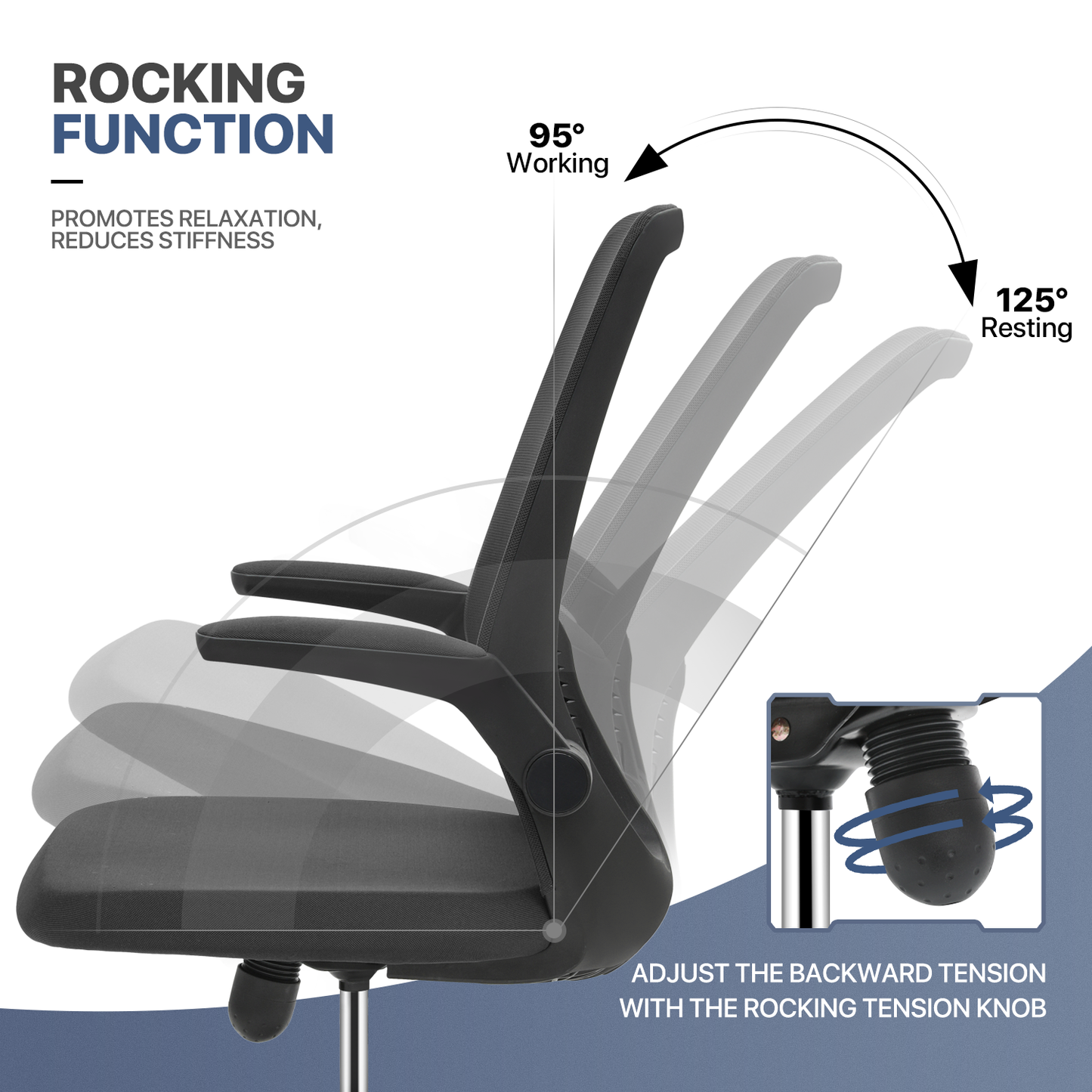 Set of 2 Mesh Office Chair