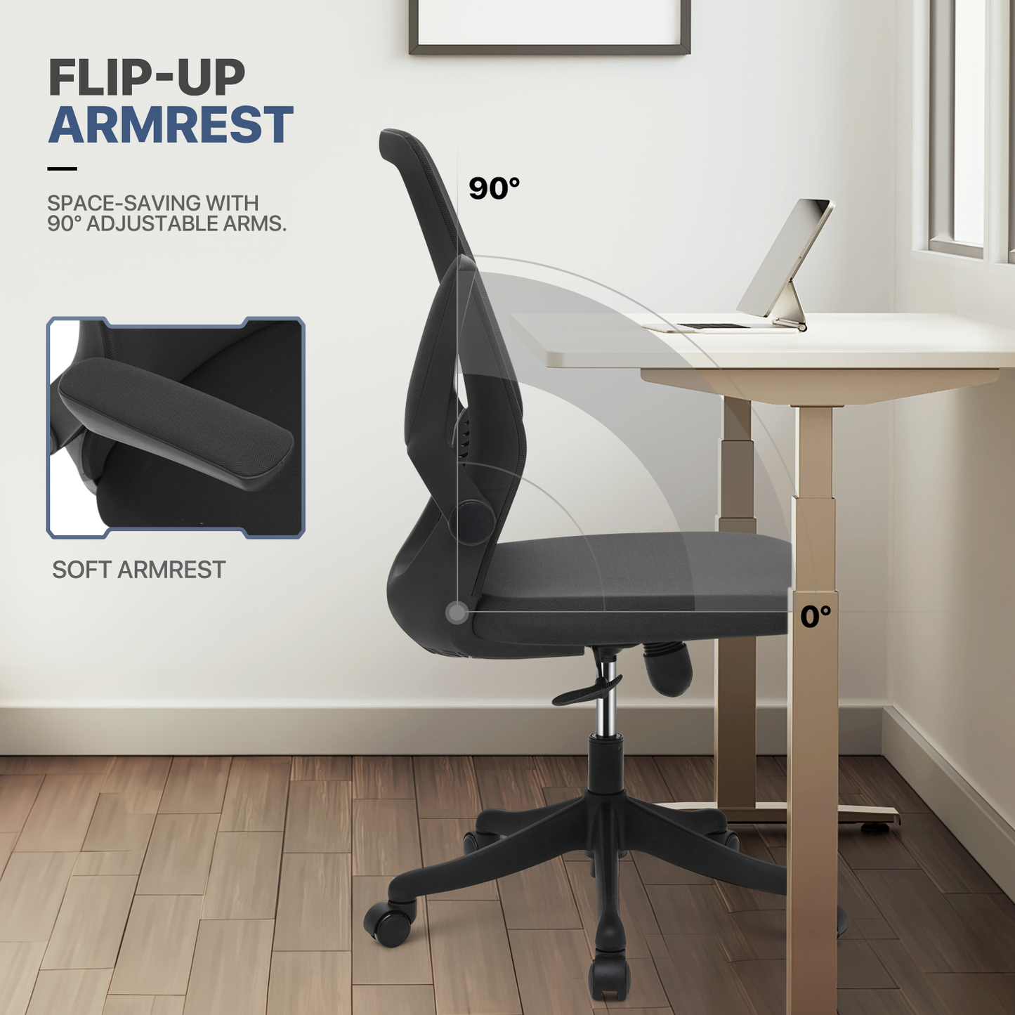 Set of 2 Mesh Office Chair