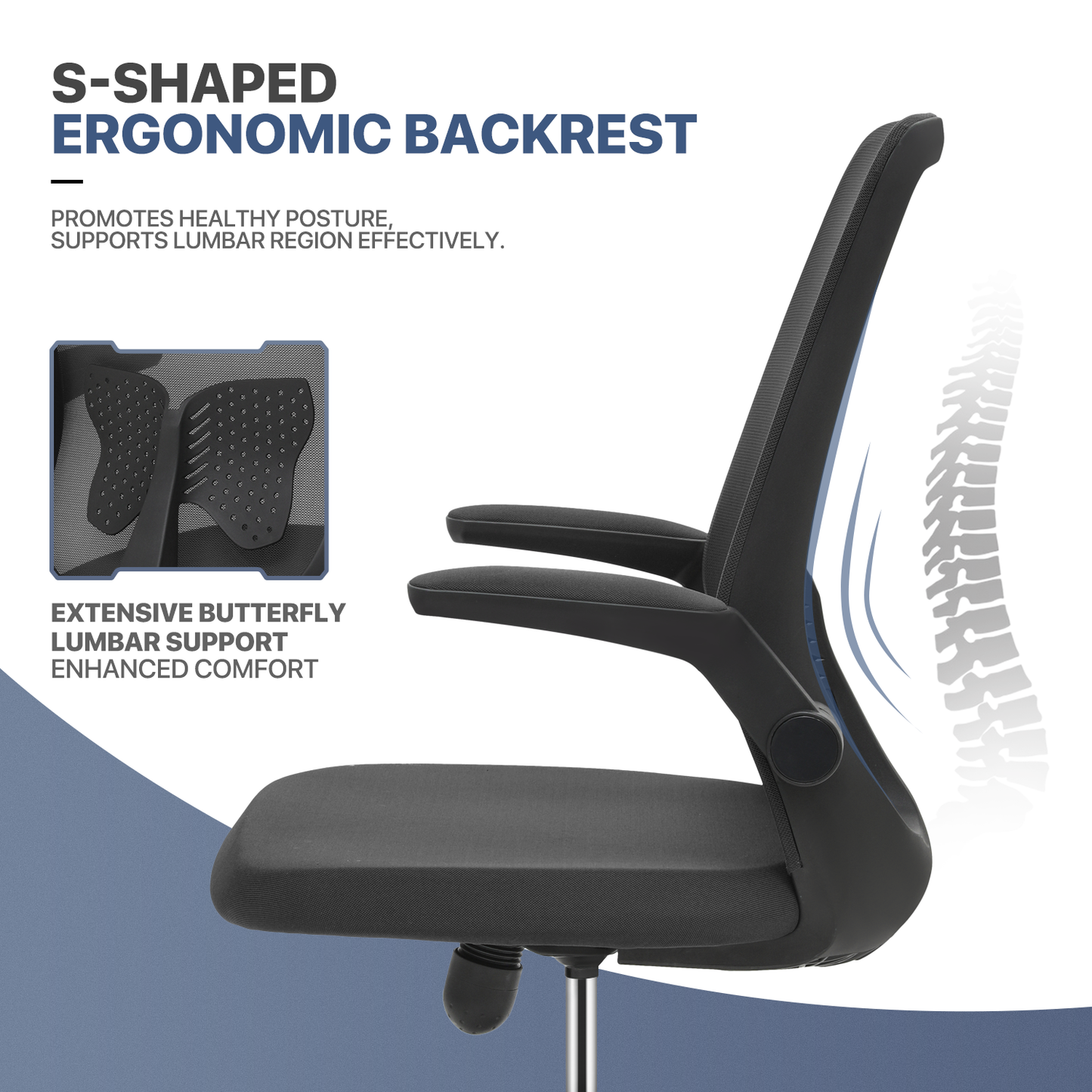 Set of 2 Mesh Office Chair