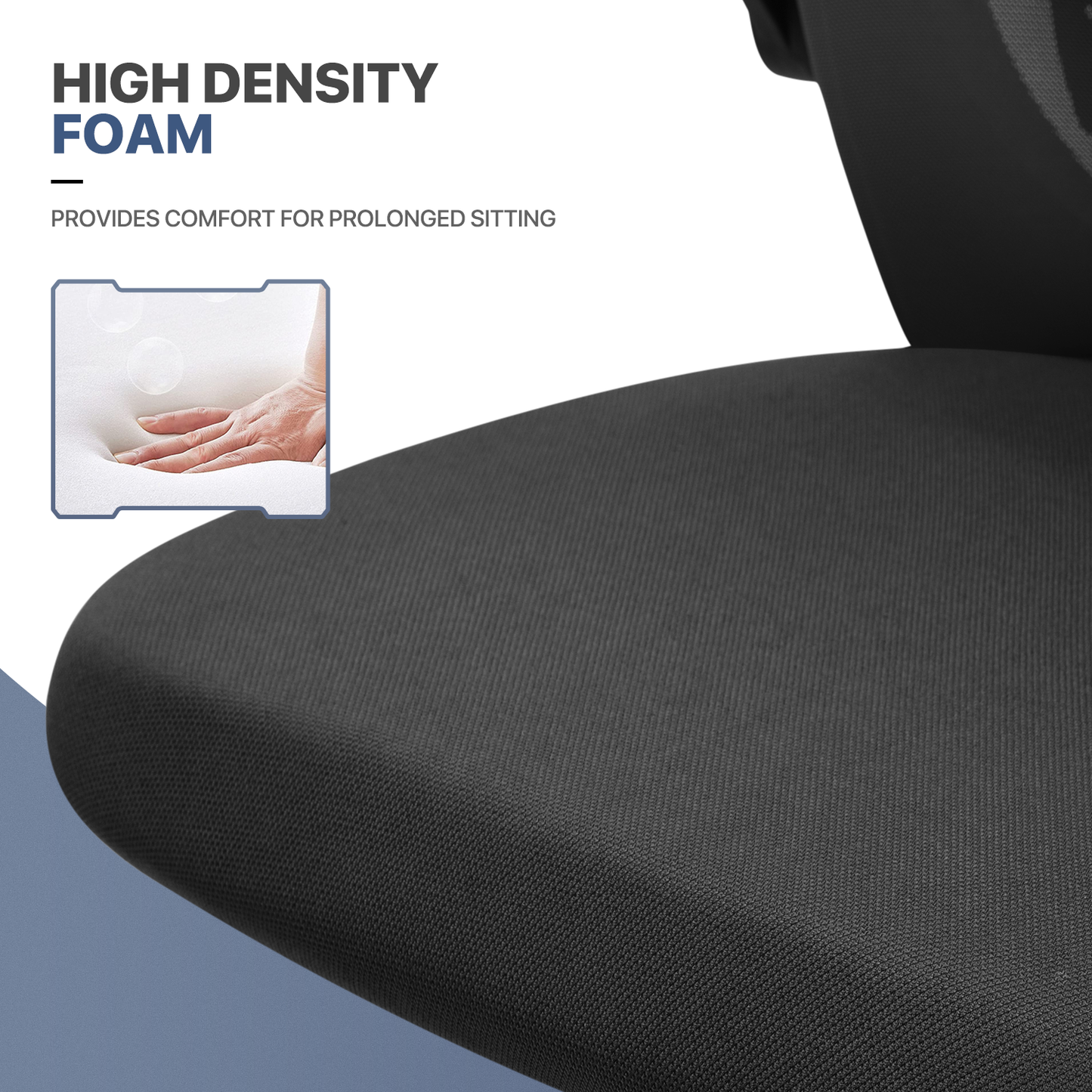 Set of 2 Mesh Slad Base Guest Chair