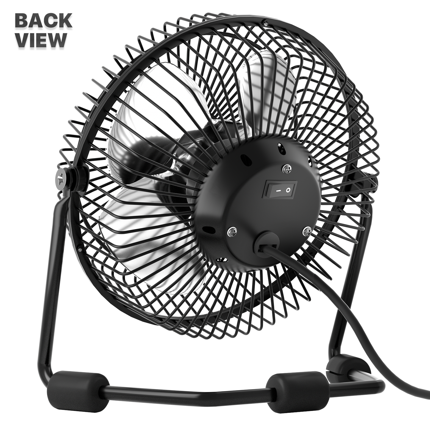 4" USB Portable Tabletop Fan - Adjustable Tilt