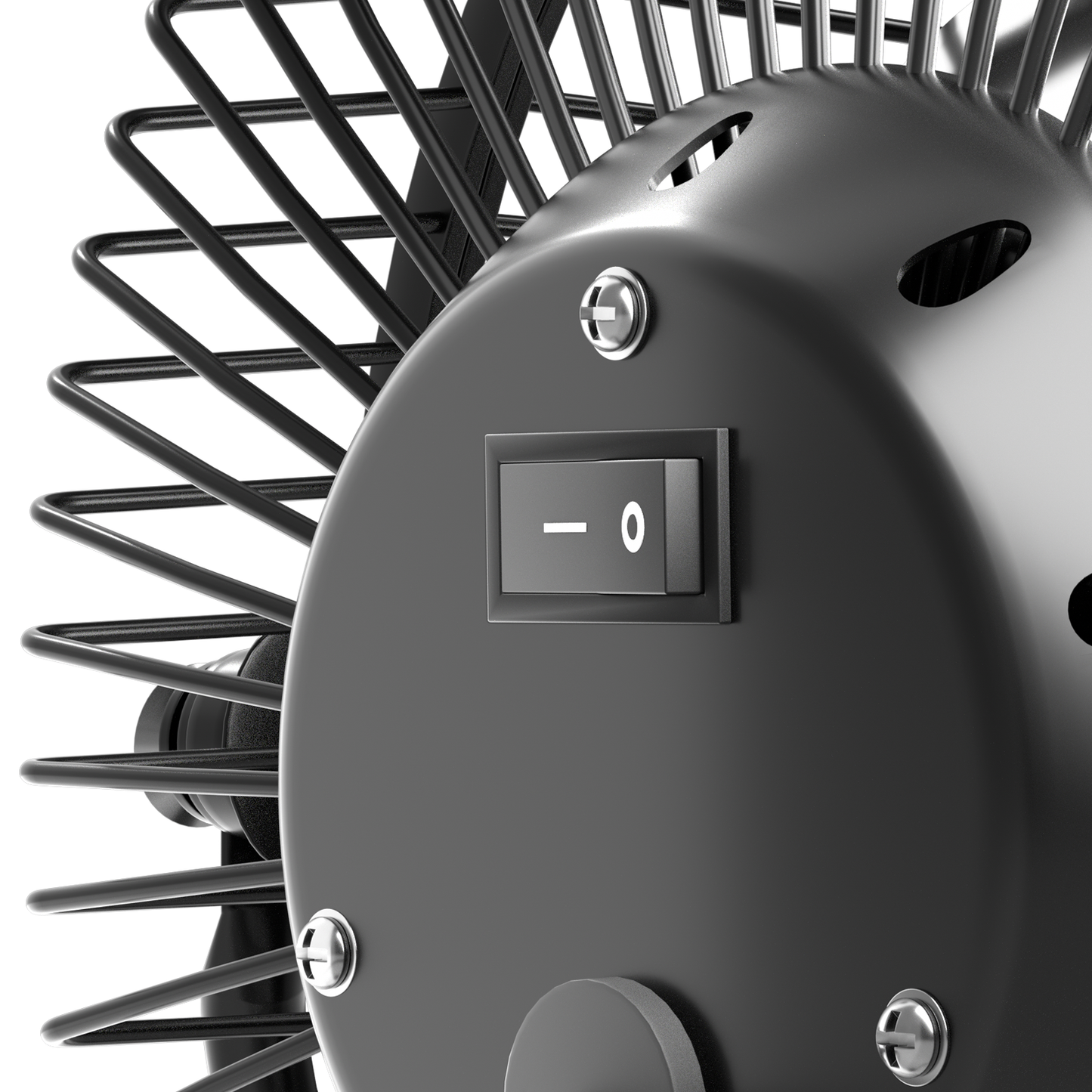 4" USB Portable Tabletop Fan - Adjustable Tilt