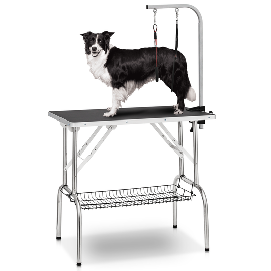 32" Pet Grooming Table w/Adjustable Arm & Noose