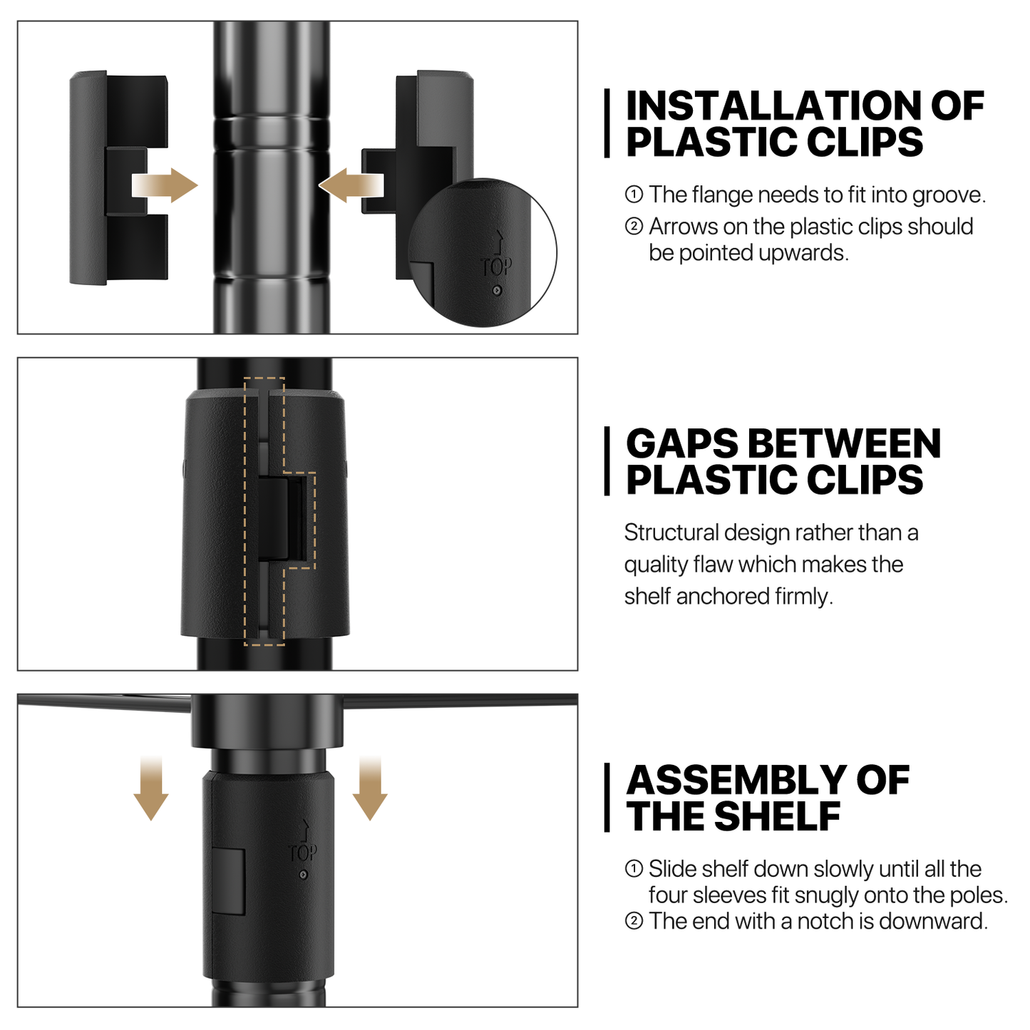 Carbon Steel Adjustable Clothes Rack - 67'' Length