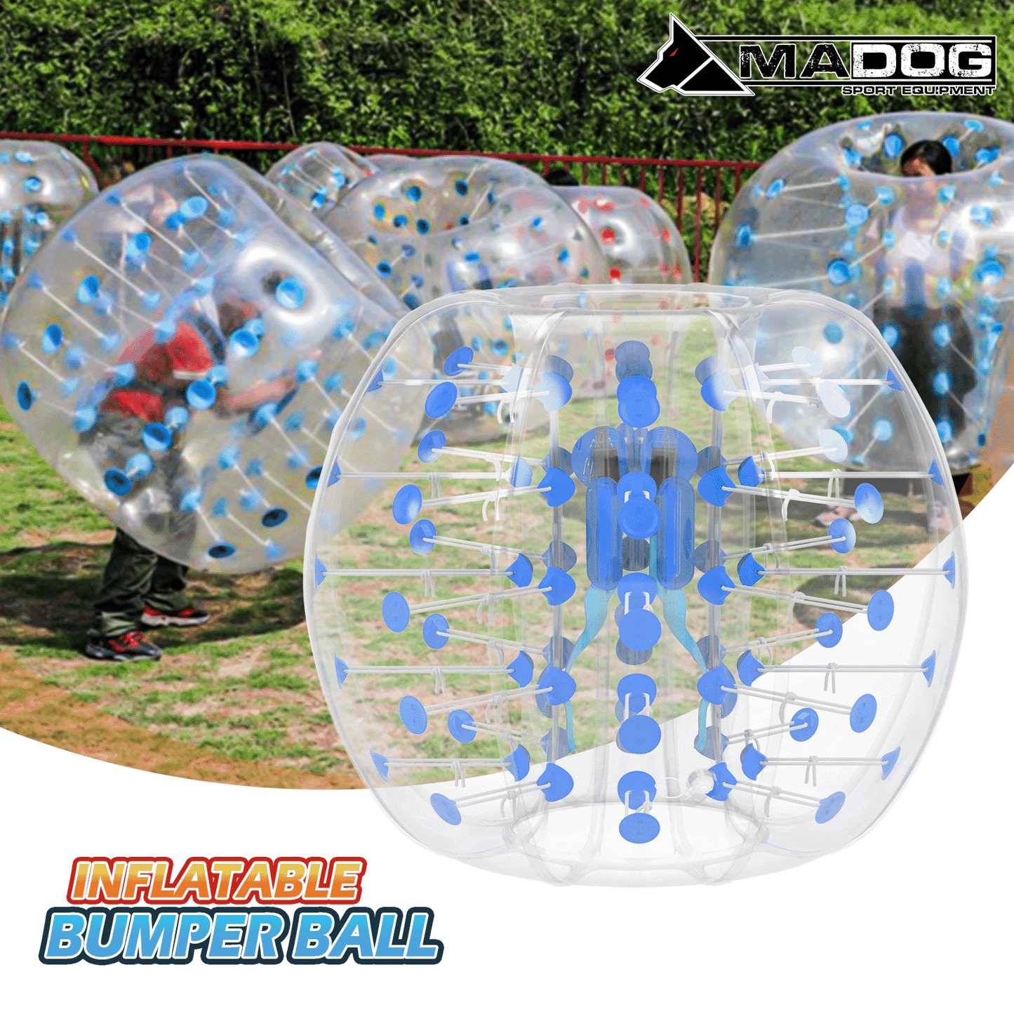 Kids 47" Inflatable Bumper Ball - PVC Materia