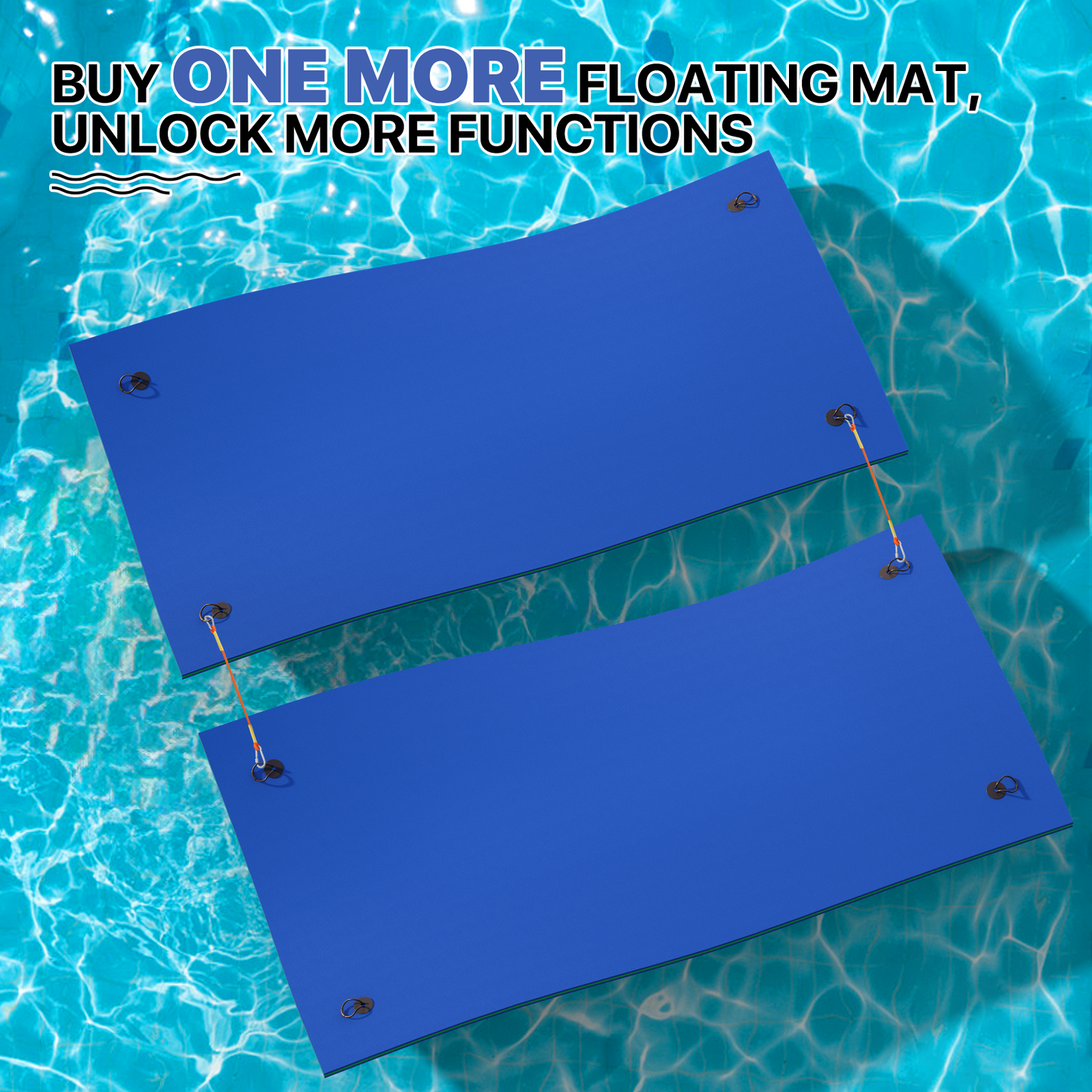 12 * 6 ft Water Floating Mat
