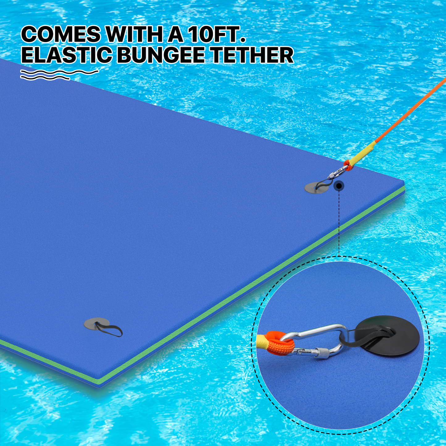12 * 6 ft Water Floating Mat