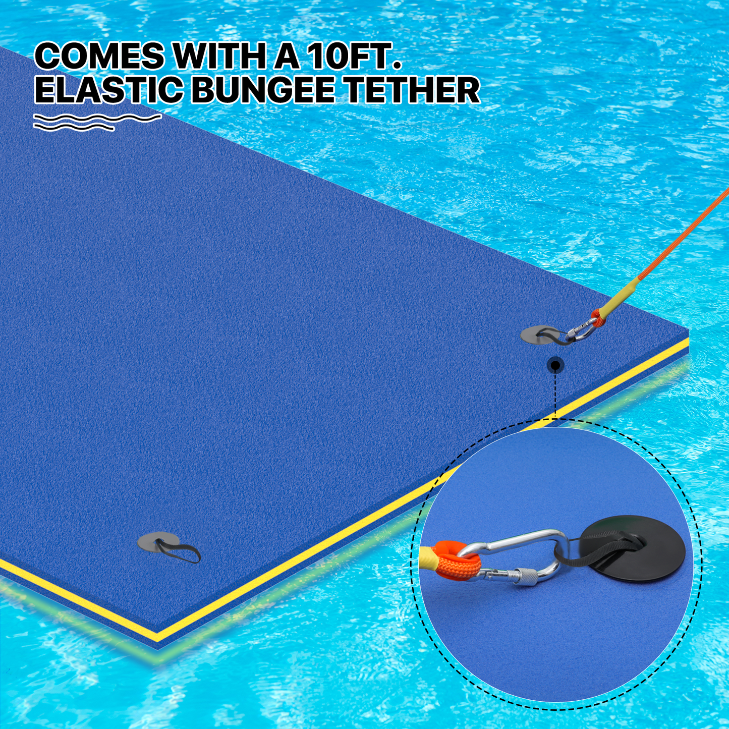 18 * 6 ft Water Floating Mat