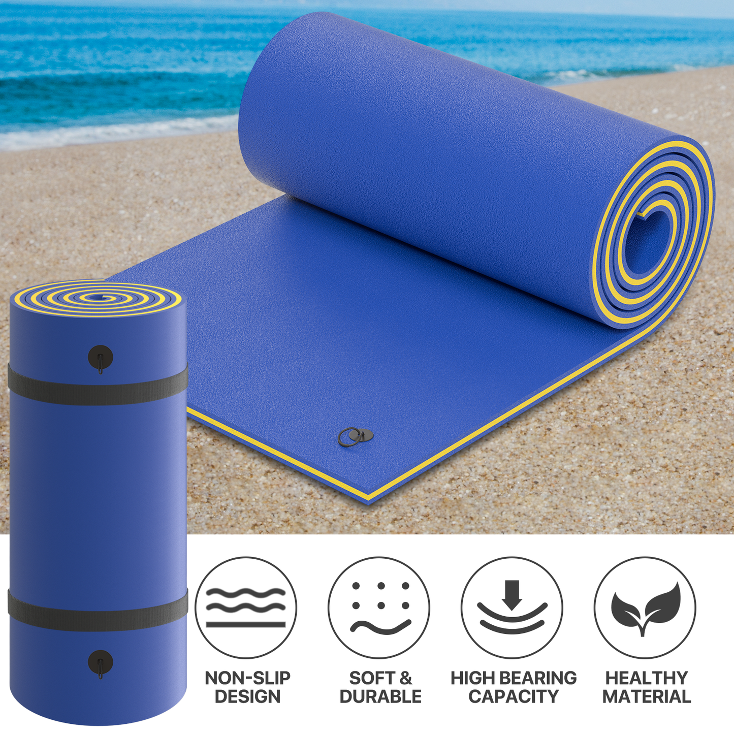 18 * 6 ft Water Floating Mat