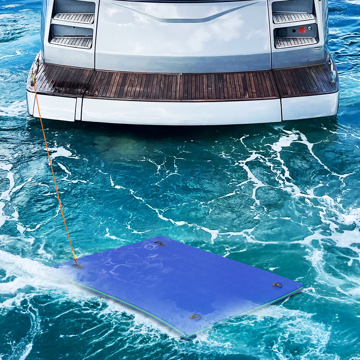 8 * 6 ft Water Floating Mat