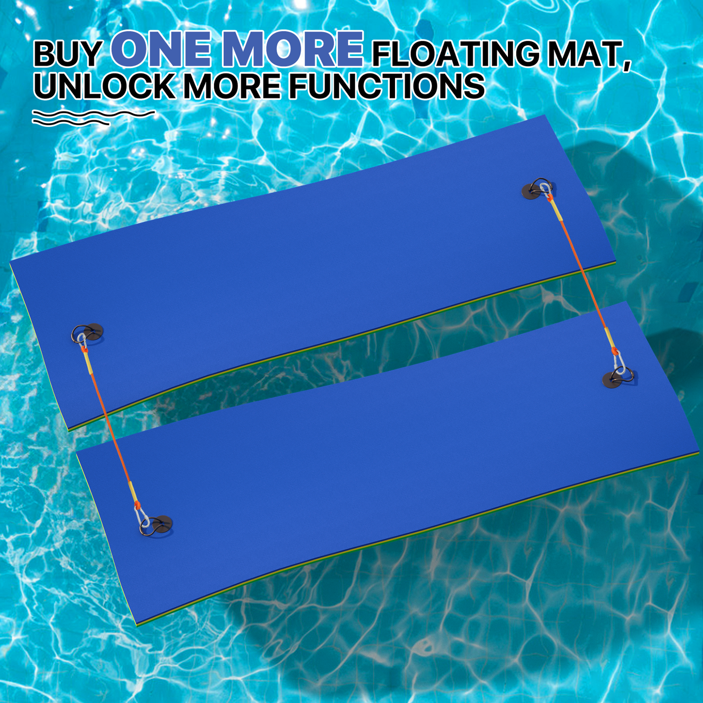 9 * 3 ft Water Floating Mat