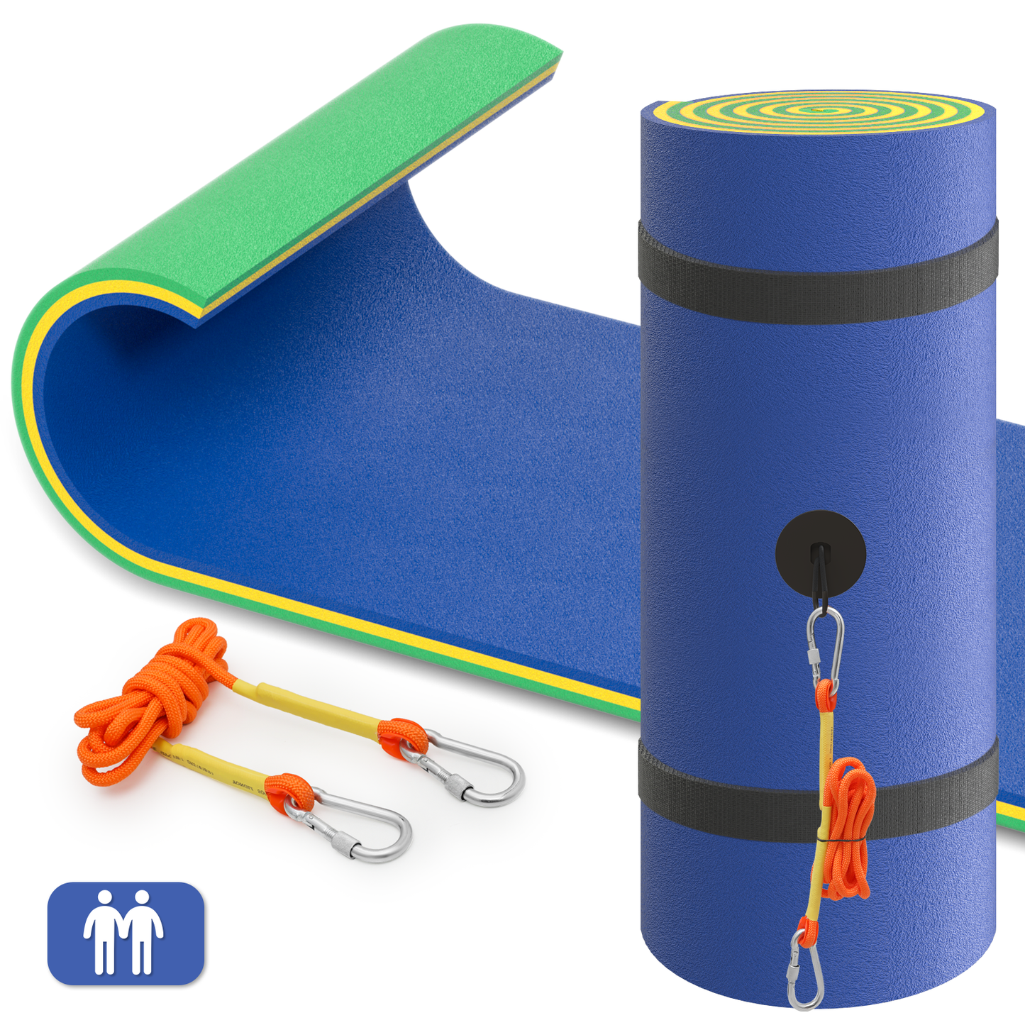 9 * 3 ft Water Floating Mat