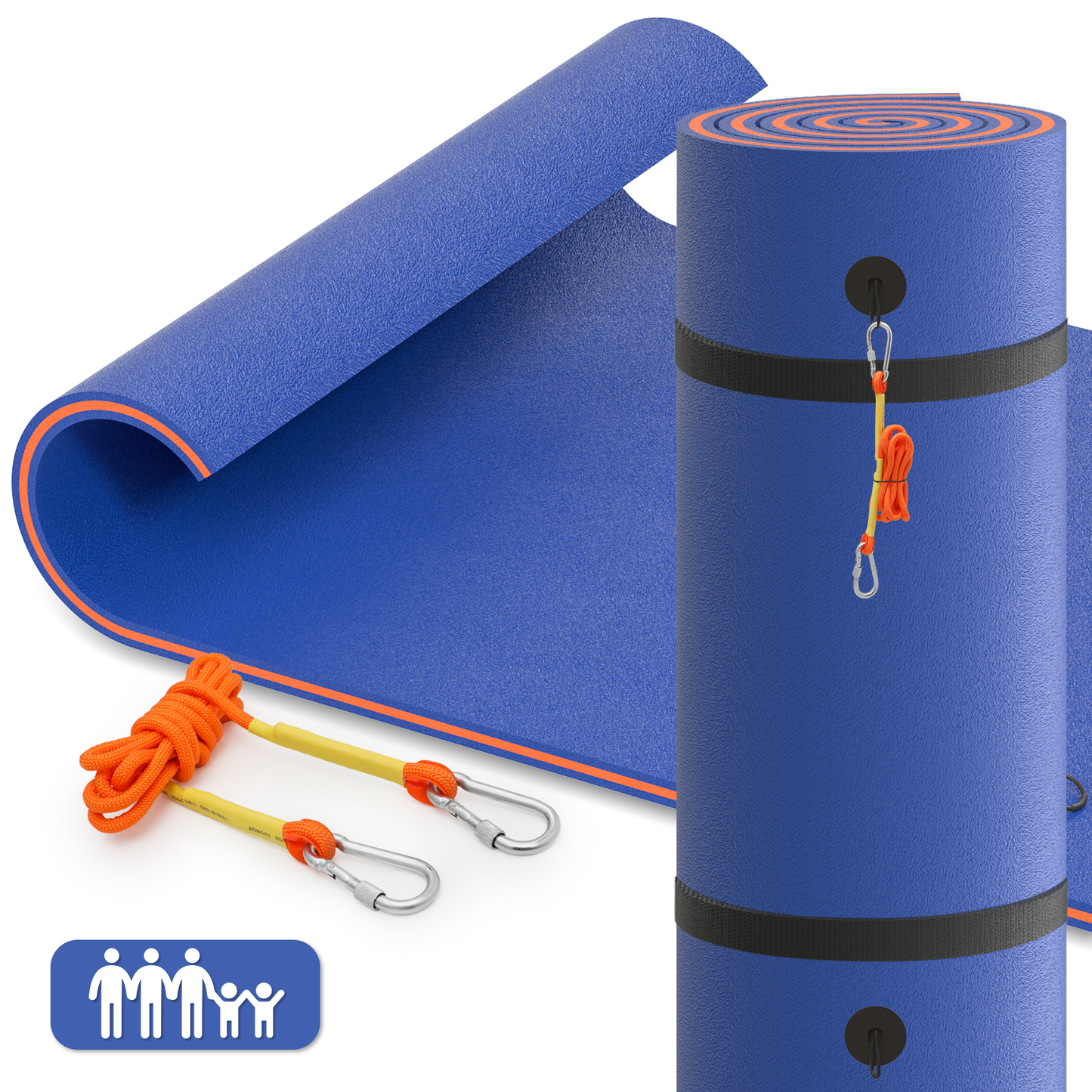 9 * 6 ft Water Floating Mat