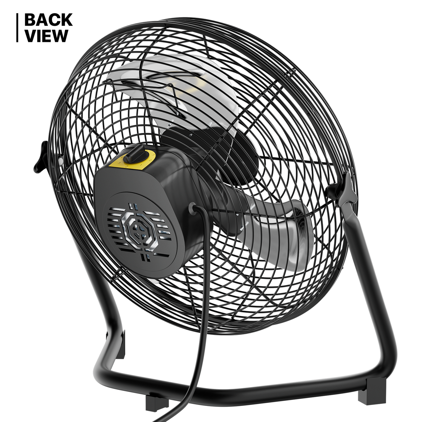 12" Floor Fan - 3 Speeds - Adjustable Tilt