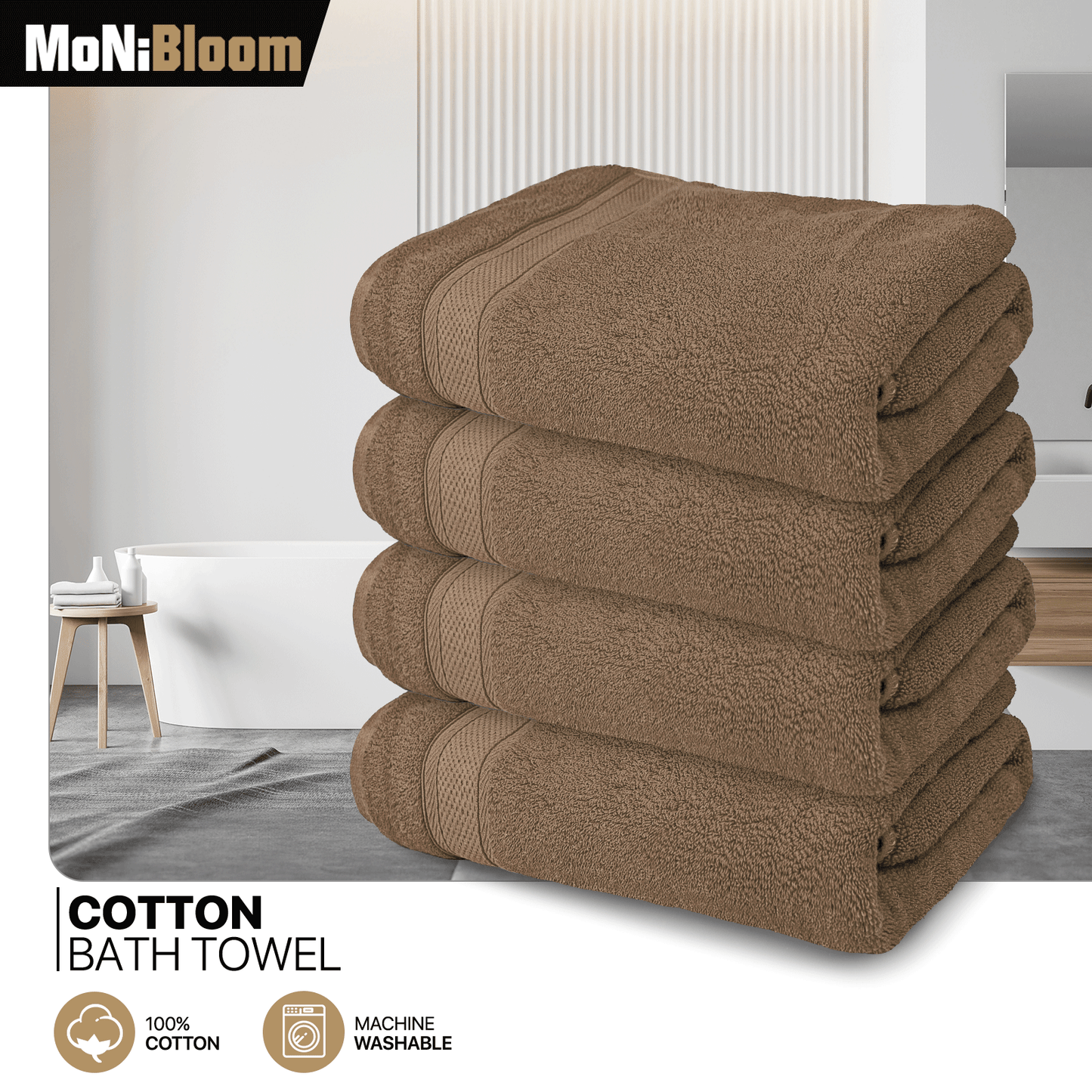 Towel - 4*Bath Towel - 27*54 inch