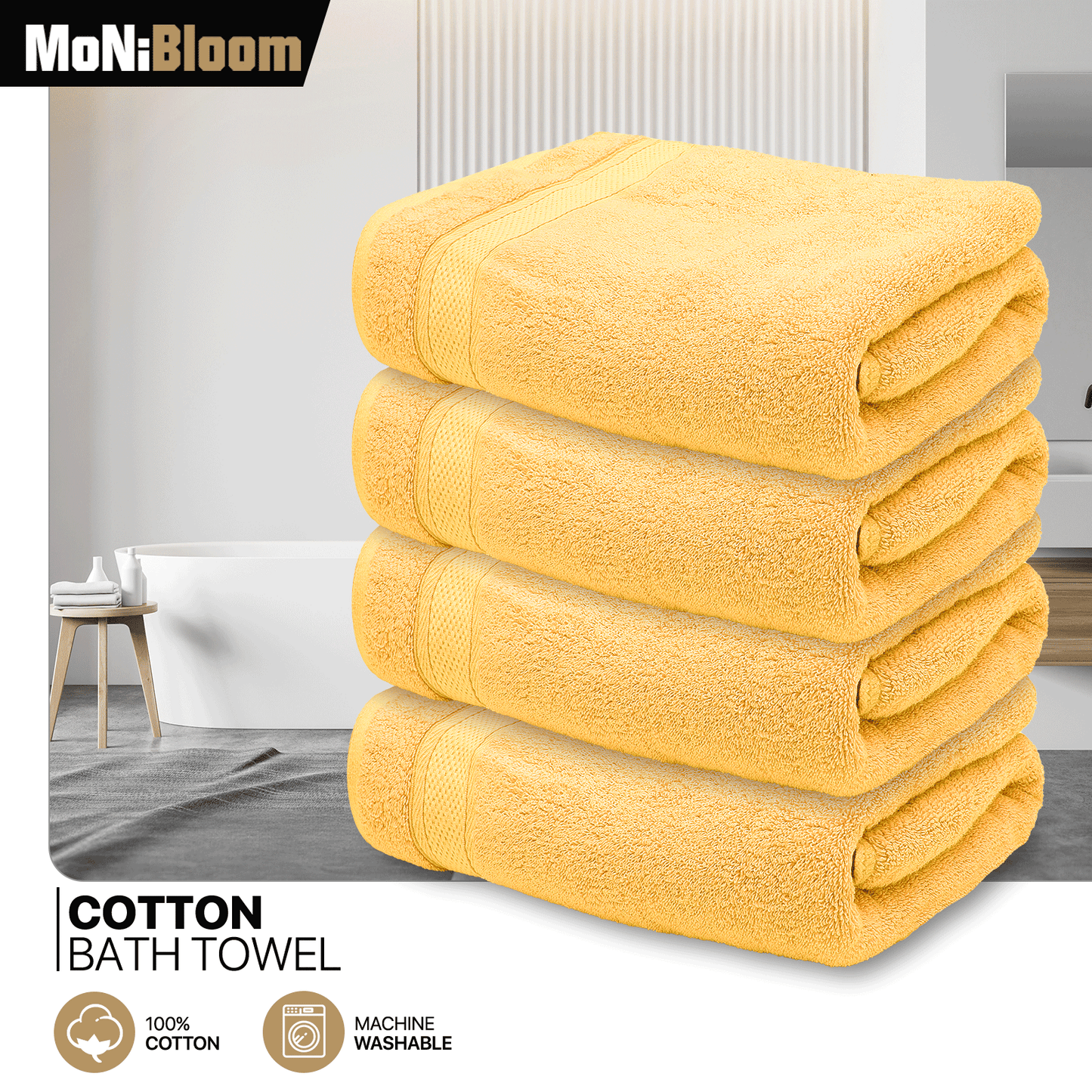 Towel - 4*Bath Towel - 27*54 inch