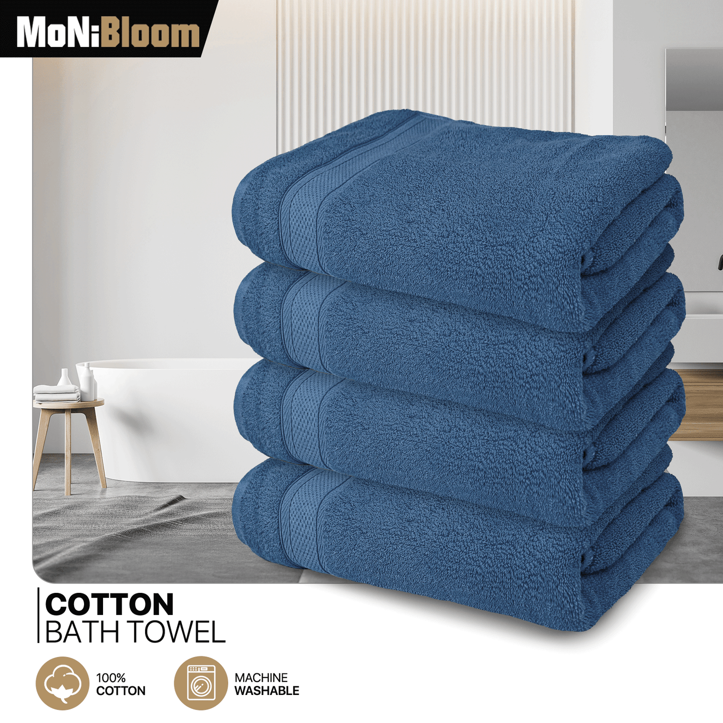 Towel - 4*Bath Towel - 27*54 inch