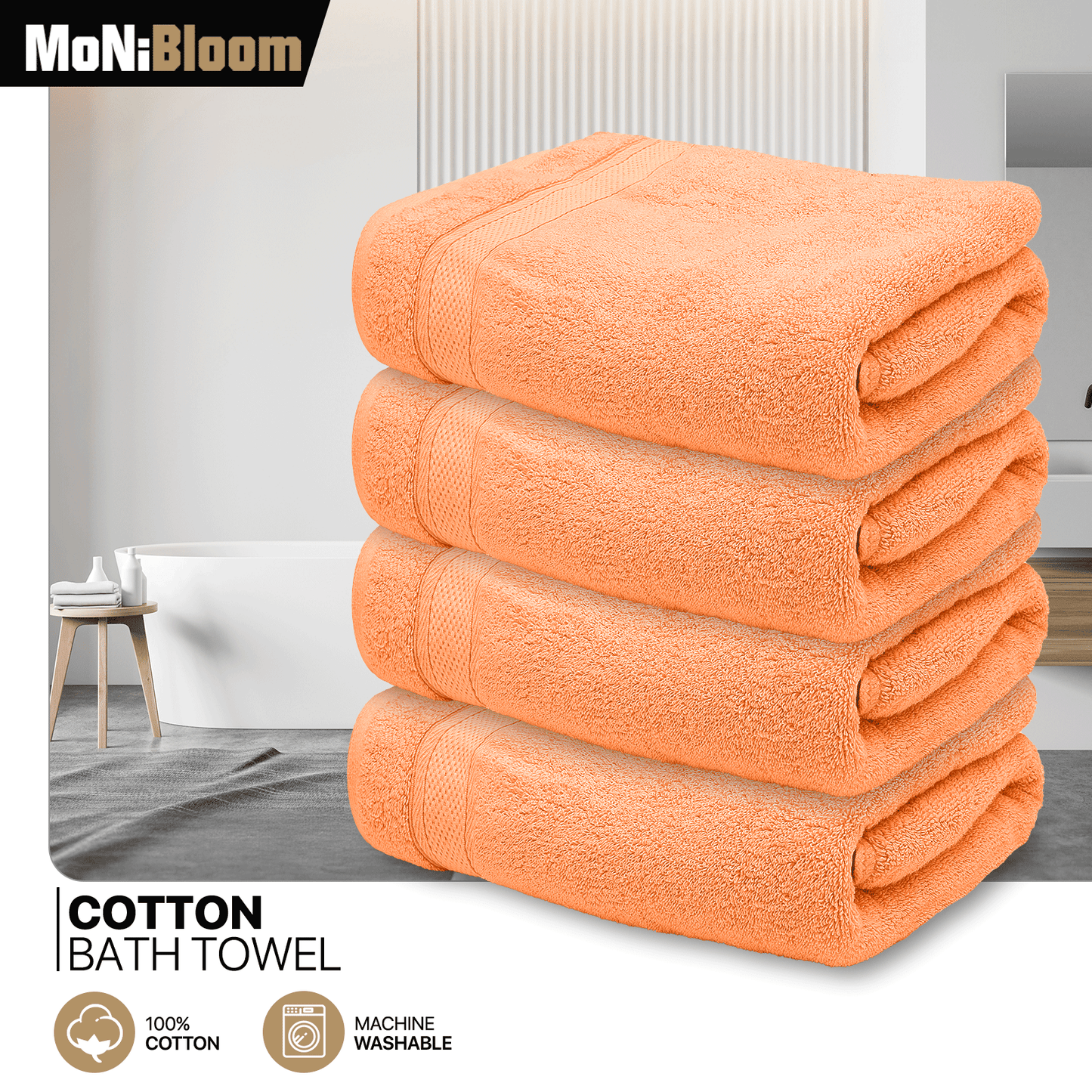Towel - 4*Bath Towel - 27*54 inch