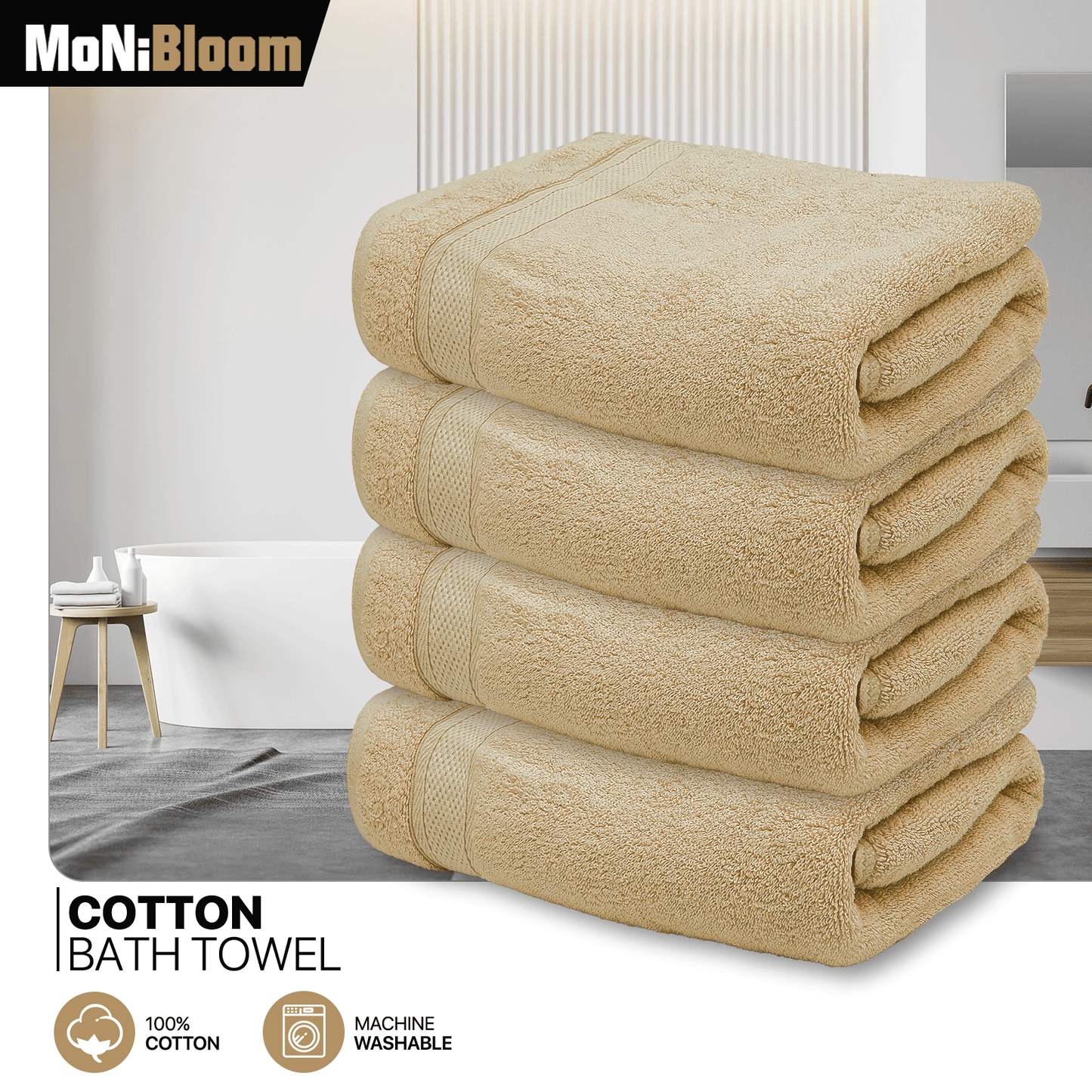 Towel - 4*Bath Towel - 27*54 inch