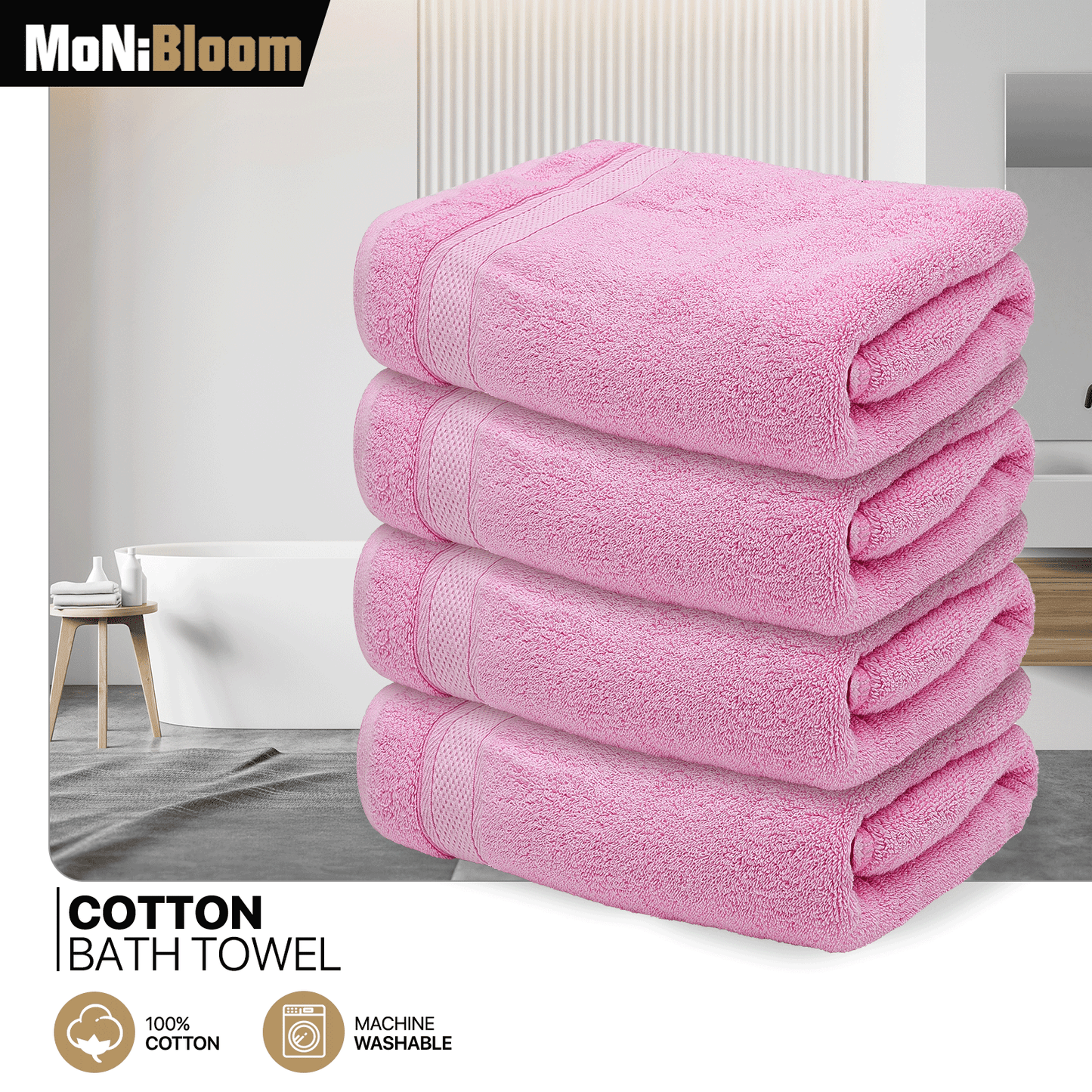 Towel - 4*Bath Towel - 27*54 inch