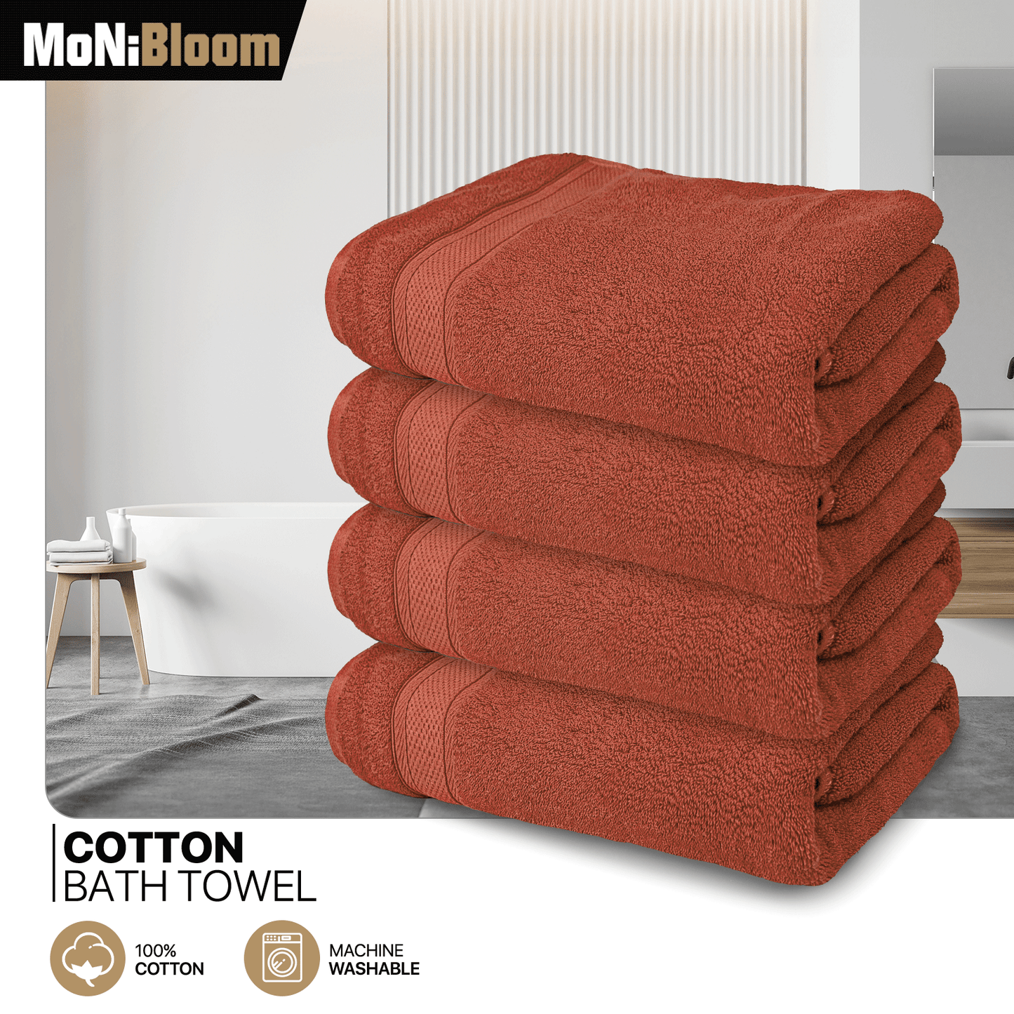 Towel - 4*Bath Towel - 27*54 inch