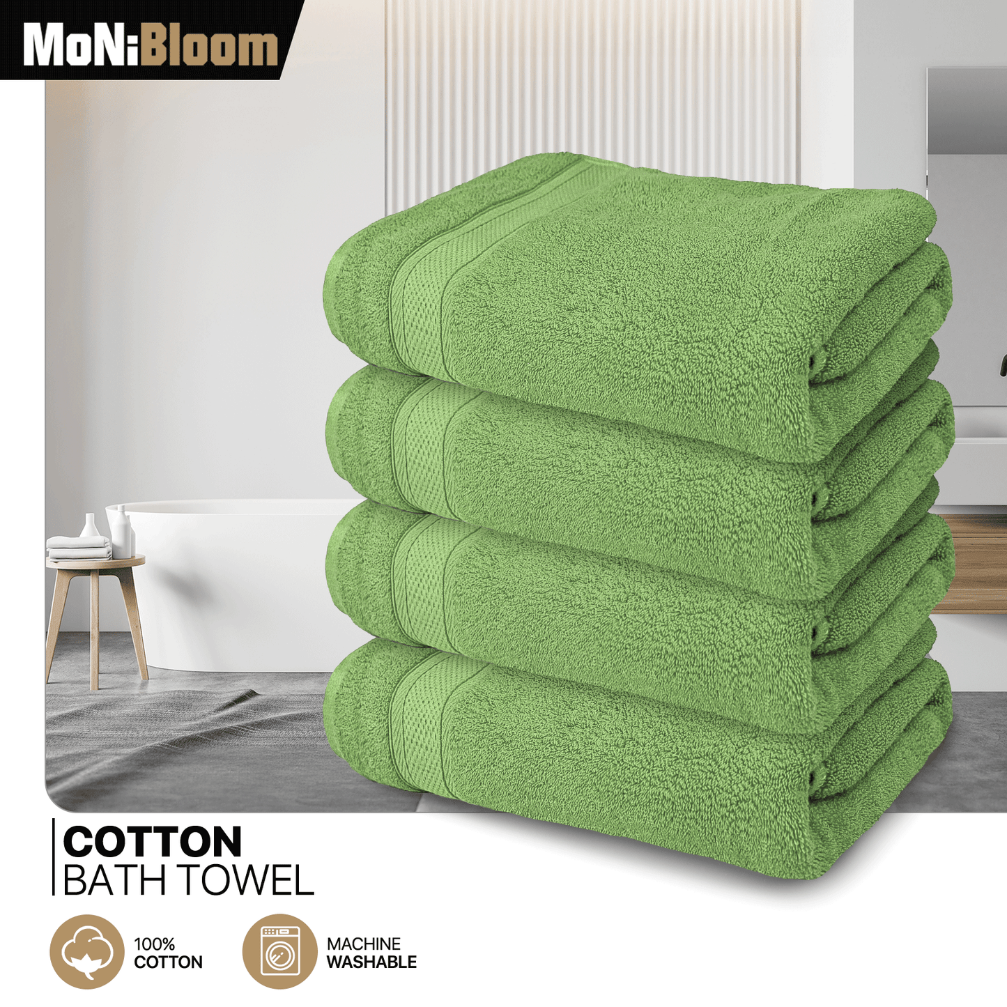 Towel - 4*Bath Towel - 27*54 inch