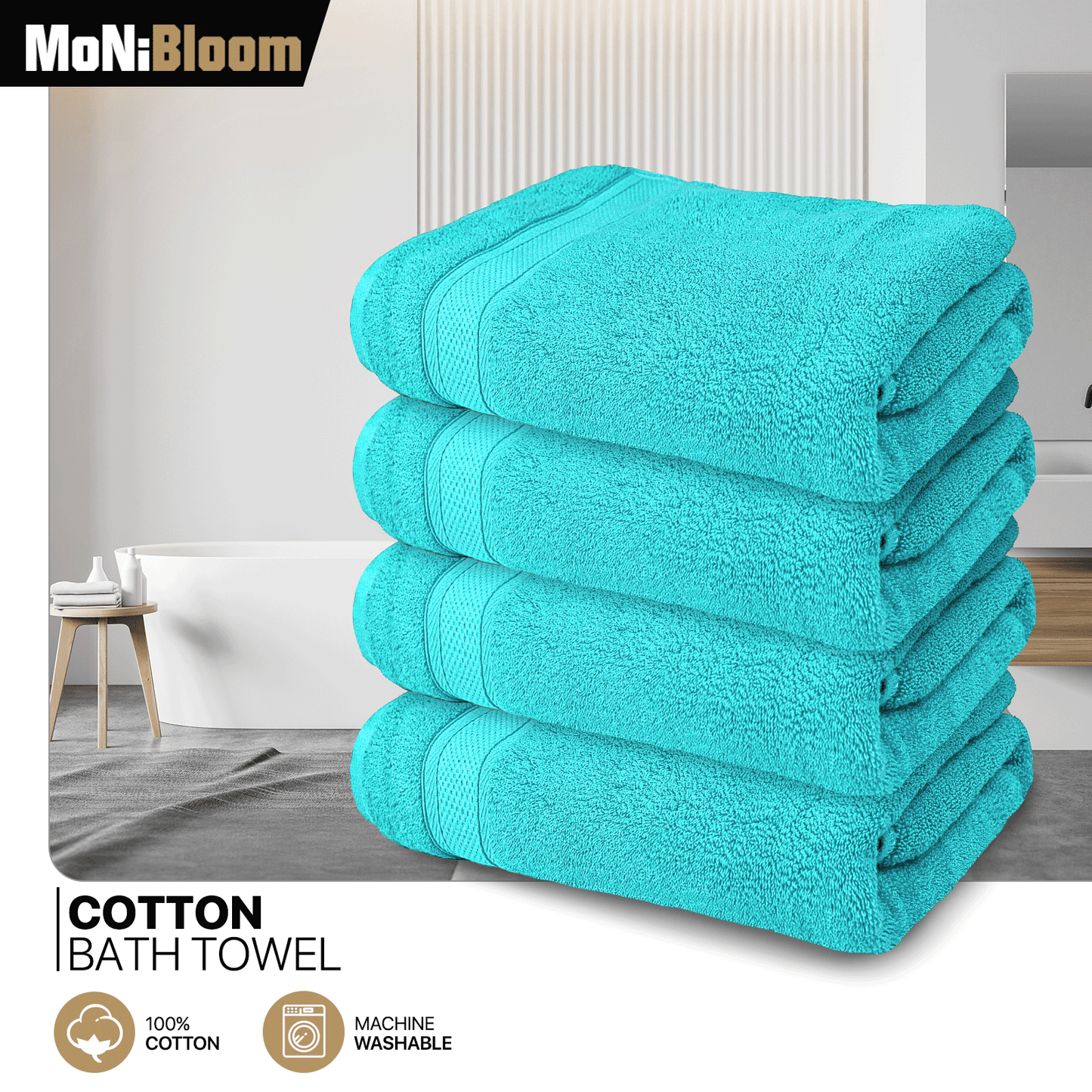 Towel - 4*Bath Towel - 27*54 inch
