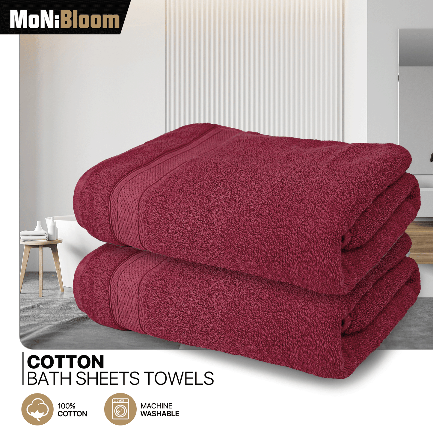 Towel - 2*Bath Sheet Towel - 35*70 inch