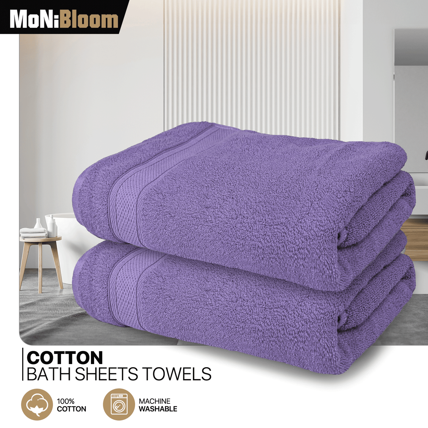 Towel - 2*Bath Sheet Towel - 35*70 inch