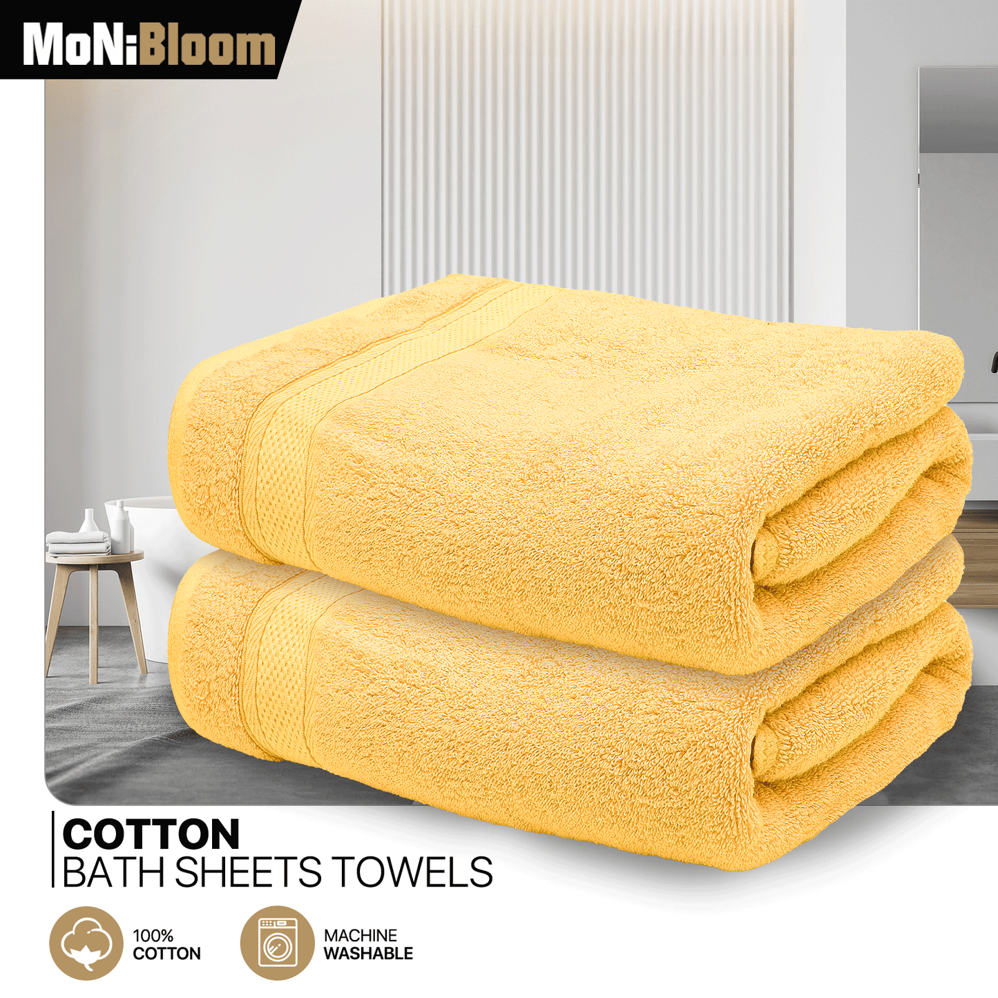 Towel - 2*Bath Sheet Towel - 35*70 inch