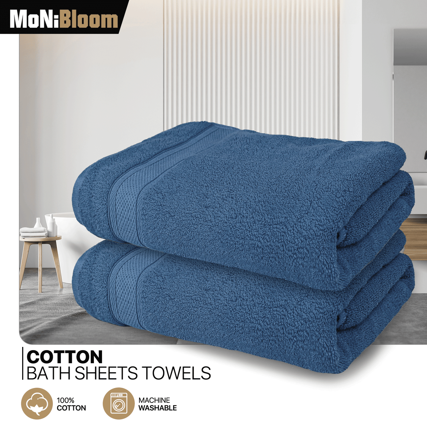 Towel - 2*Bath Sheet Towel - 35*70 inch