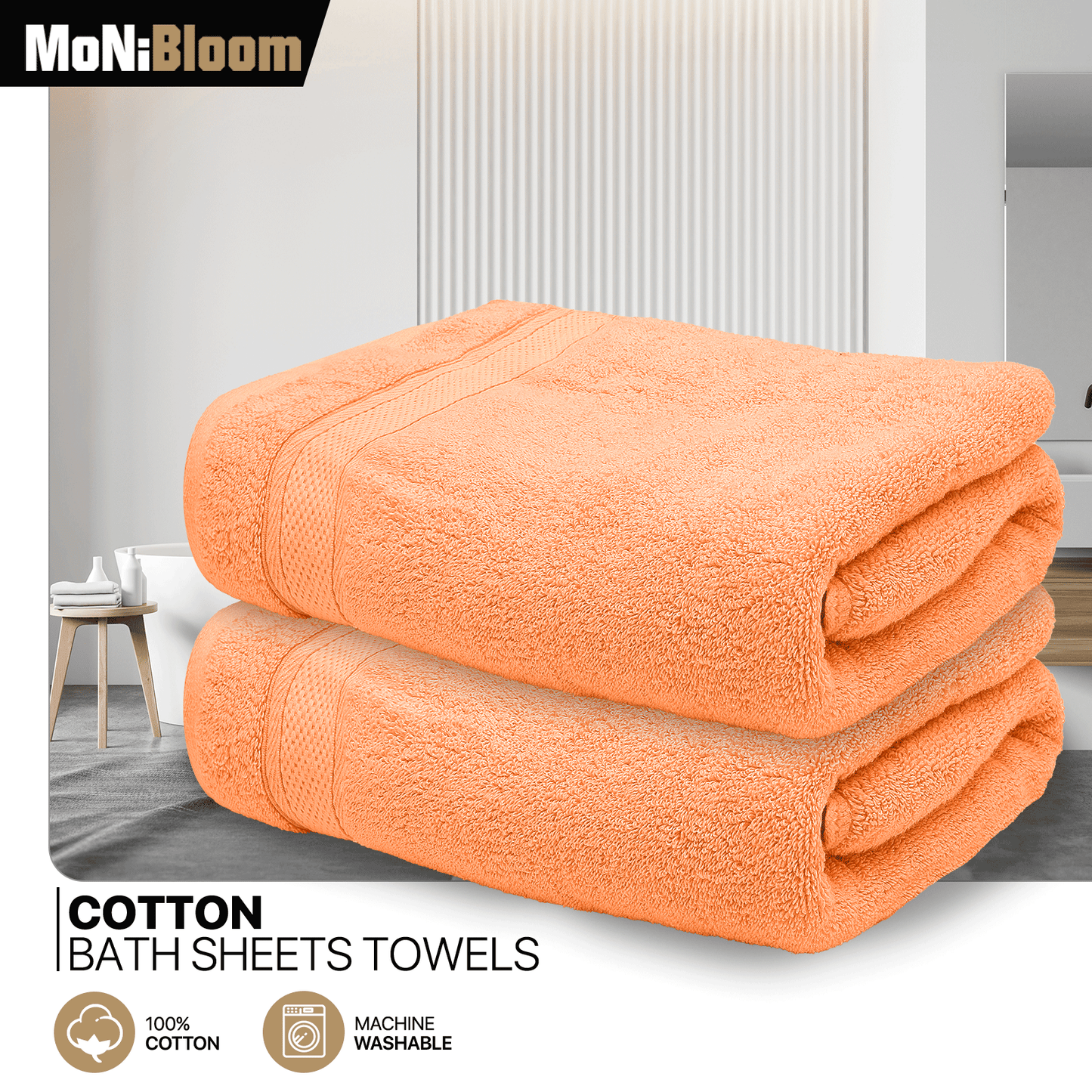Towel - 2*Bath Sheet Towel - 35*70 inch