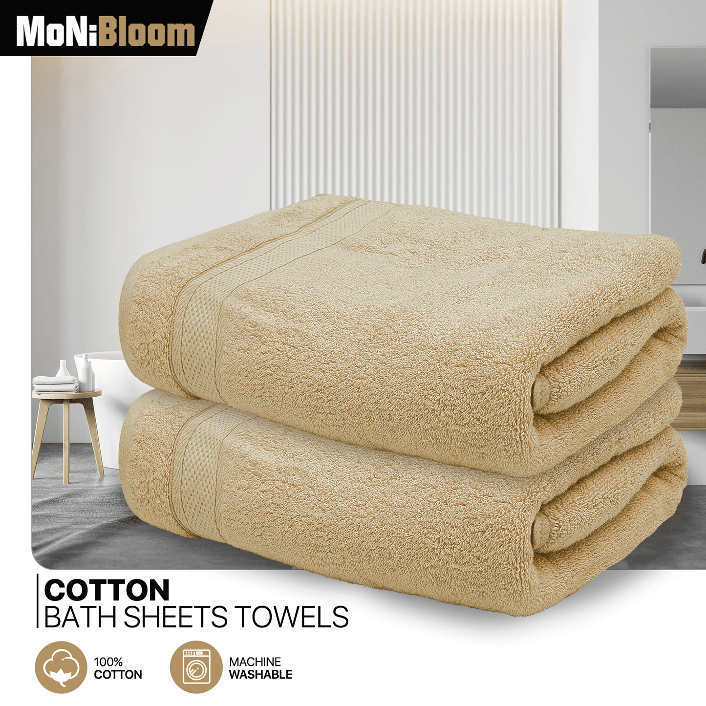 Towel - 2*Bath Sheet Towel - 35*70 inch