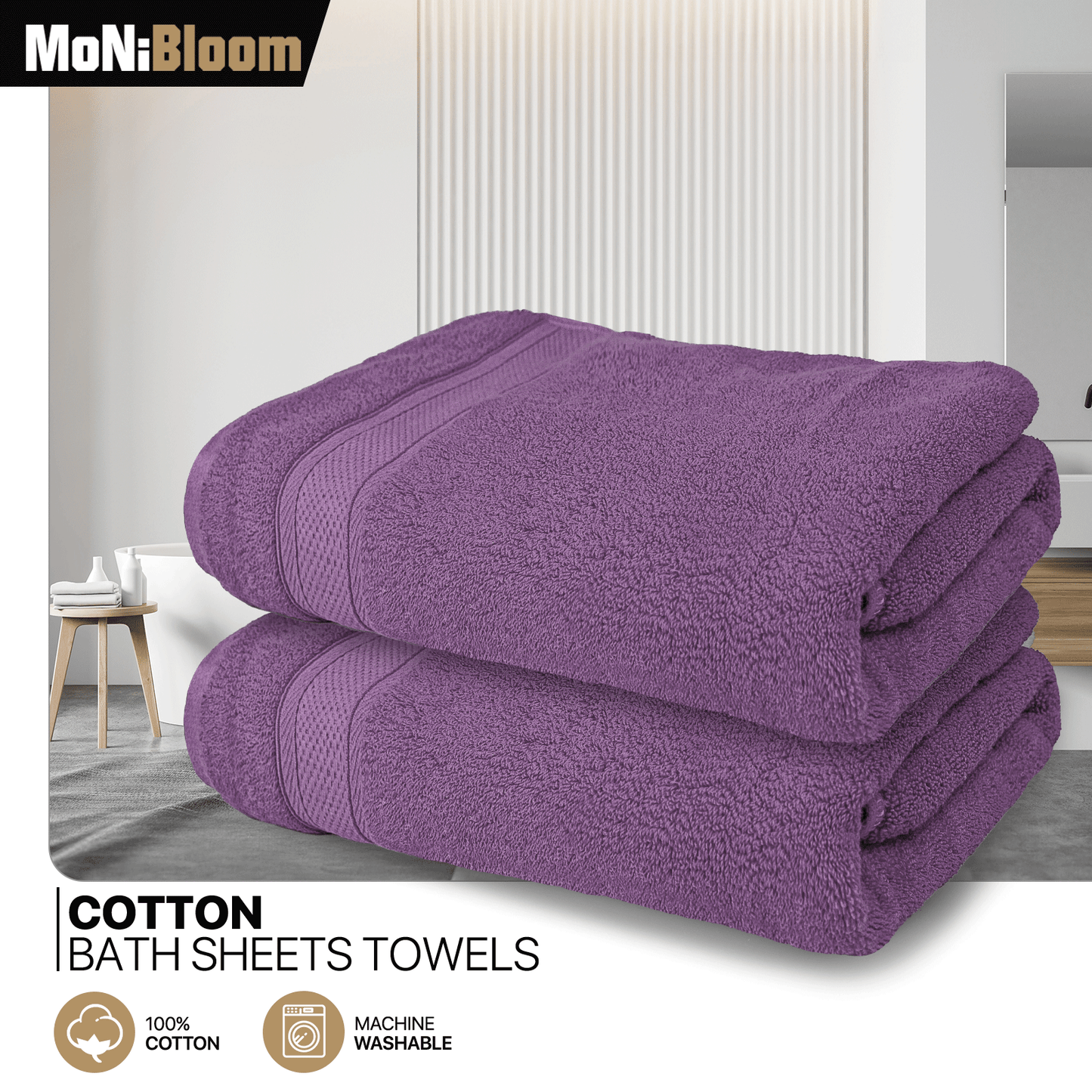 Towel - 2*Bath Sheet Towel - 35*70 inch