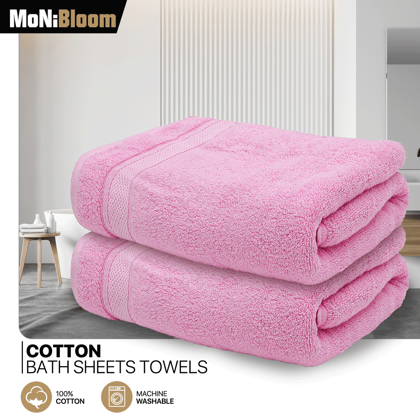 Towel - 2*Bath Sheet Towel - 35*70 inch