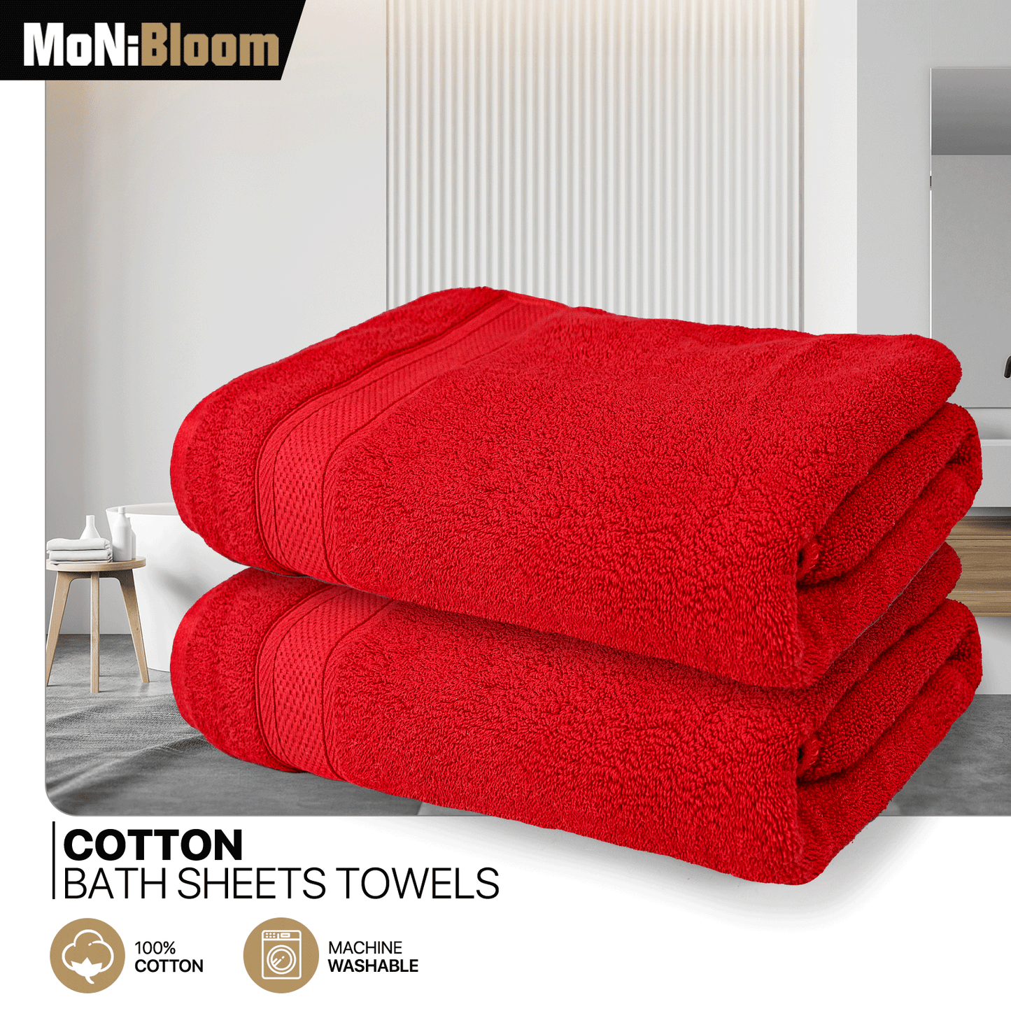 Towel - 2*Bath Sheet Towel - 35*70 inch