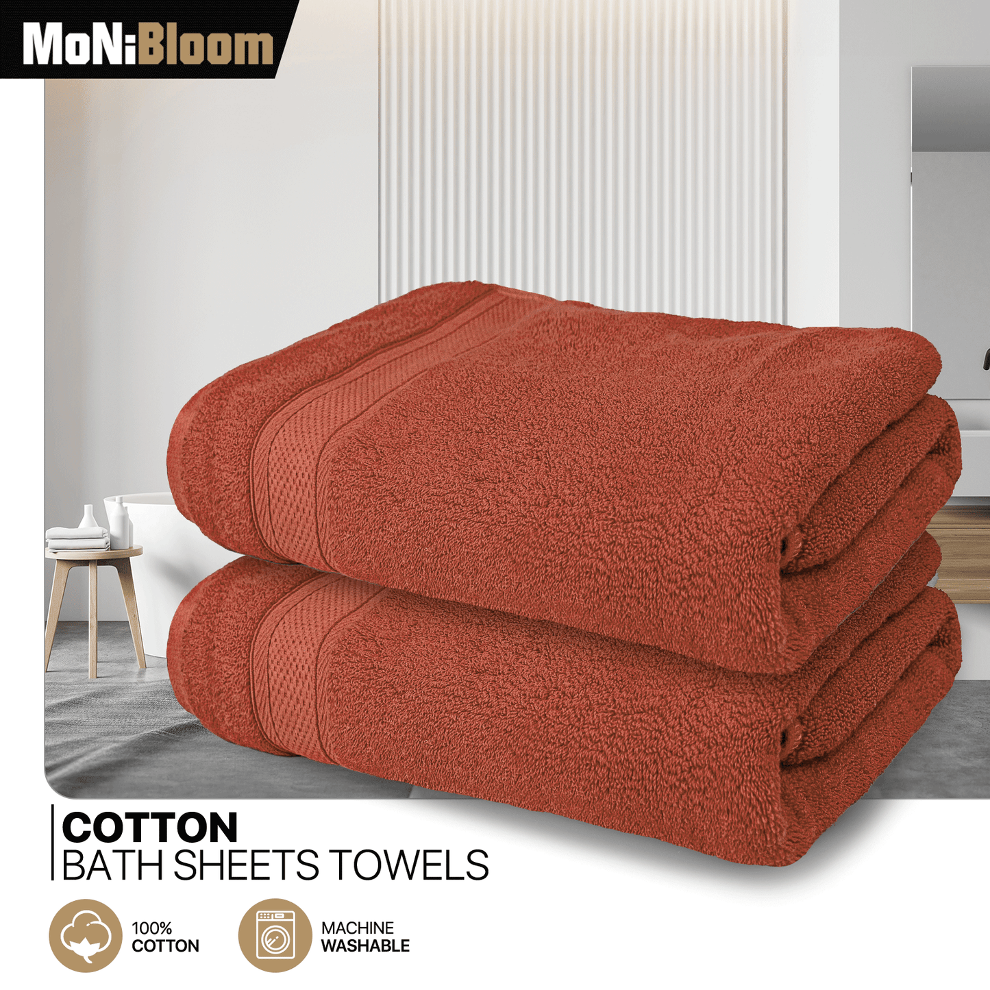 Towel - 2*Bath Sheet Towel - 35*70 inch